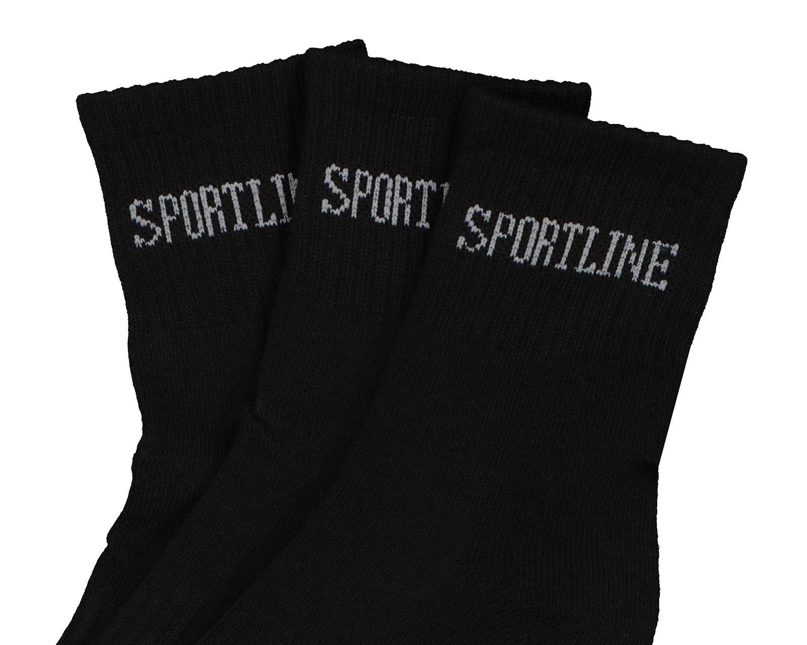 Foto 3 pulgar | Foto 2 | Calcetas Tobilleras Sportline para Hombre 3 Pares