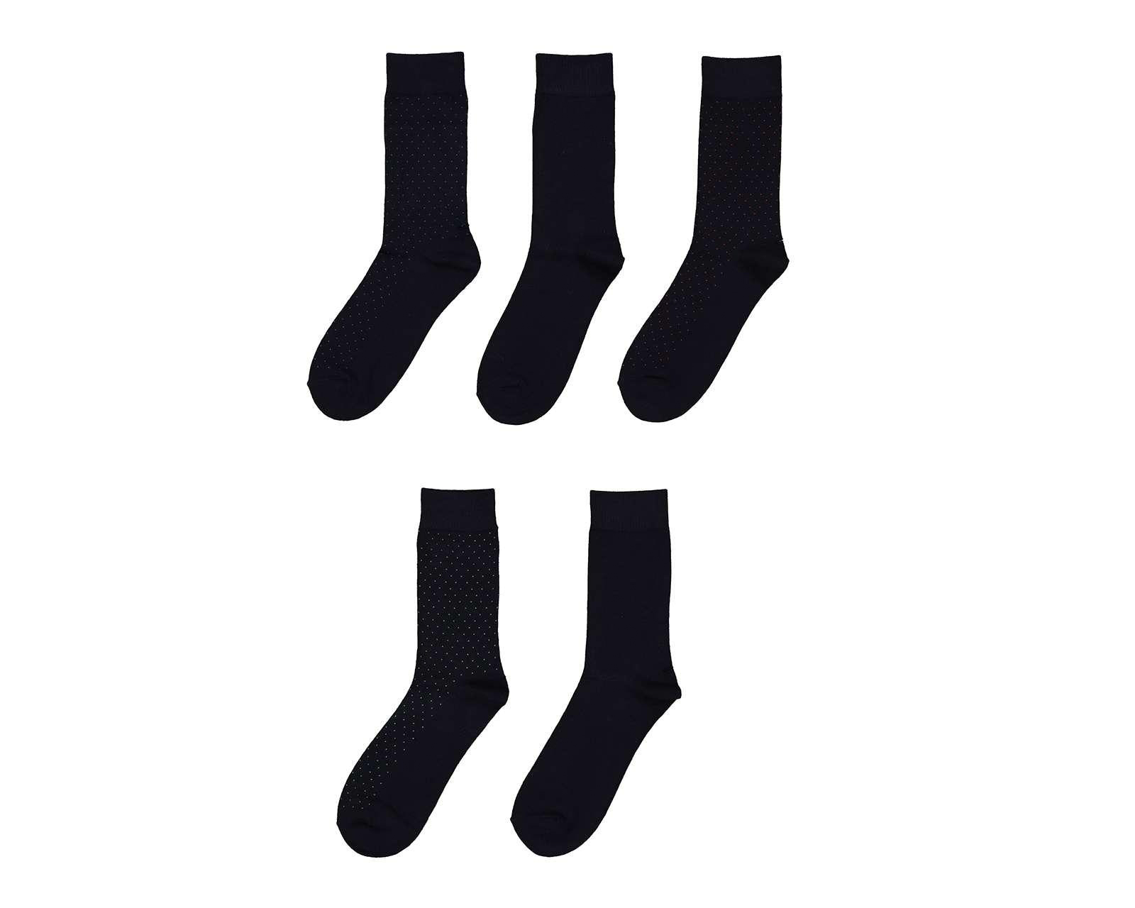 Foto 1 | Foto 1 | Calcetas de Vestir Wall Street para Hombre 5 Pares