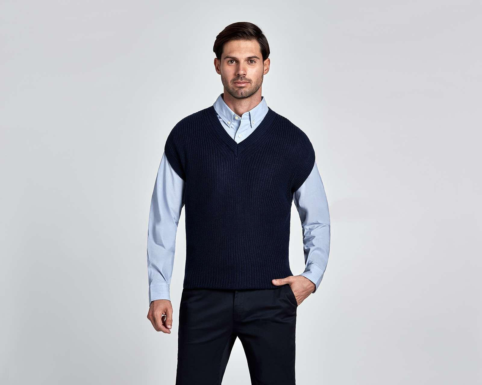 Foto 2 pulgar | Foto 1 | Chaleco Porto Sur Tejido