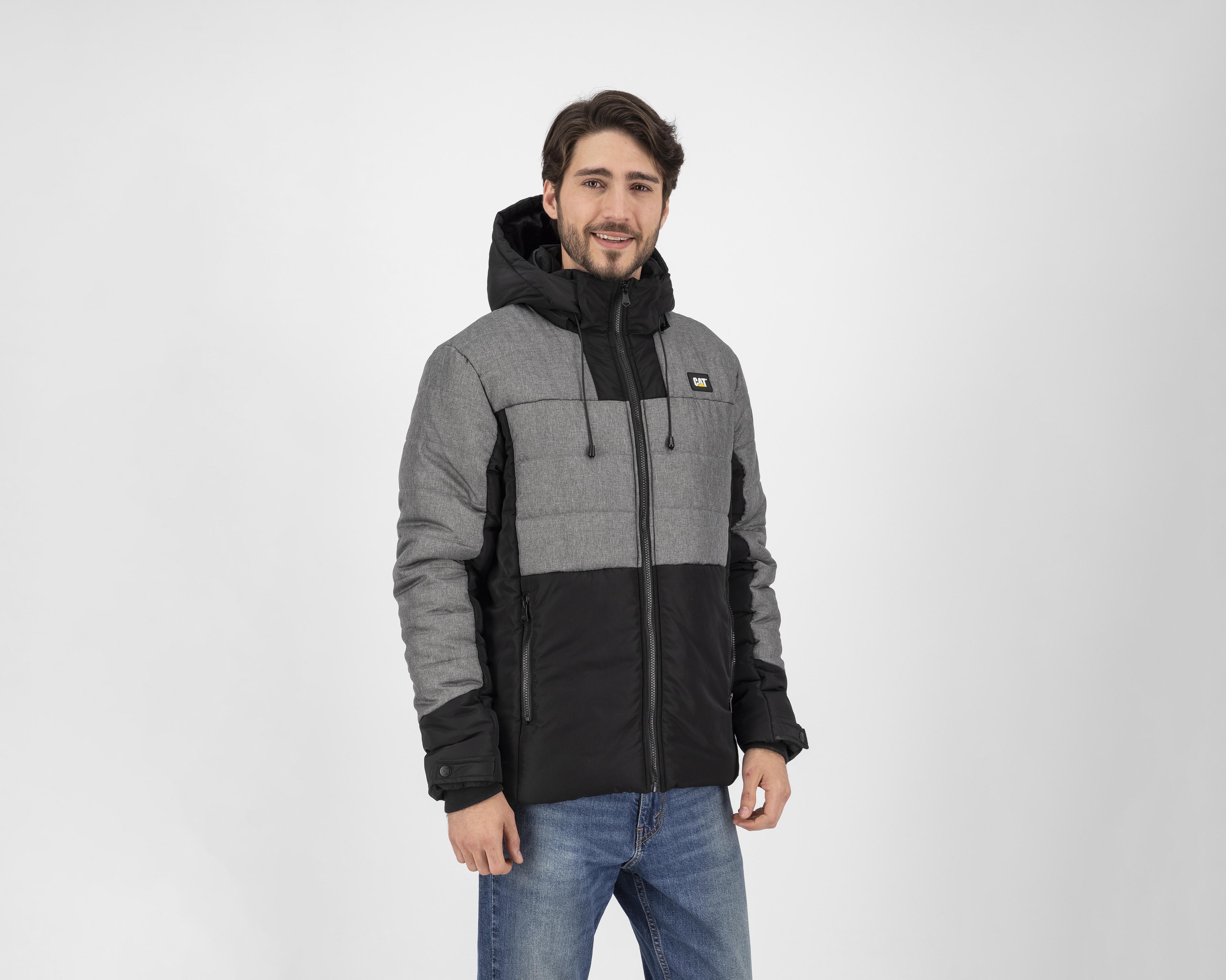 Foto 2 pulgar | Foto 1 | Chamarra CAT con Capucha