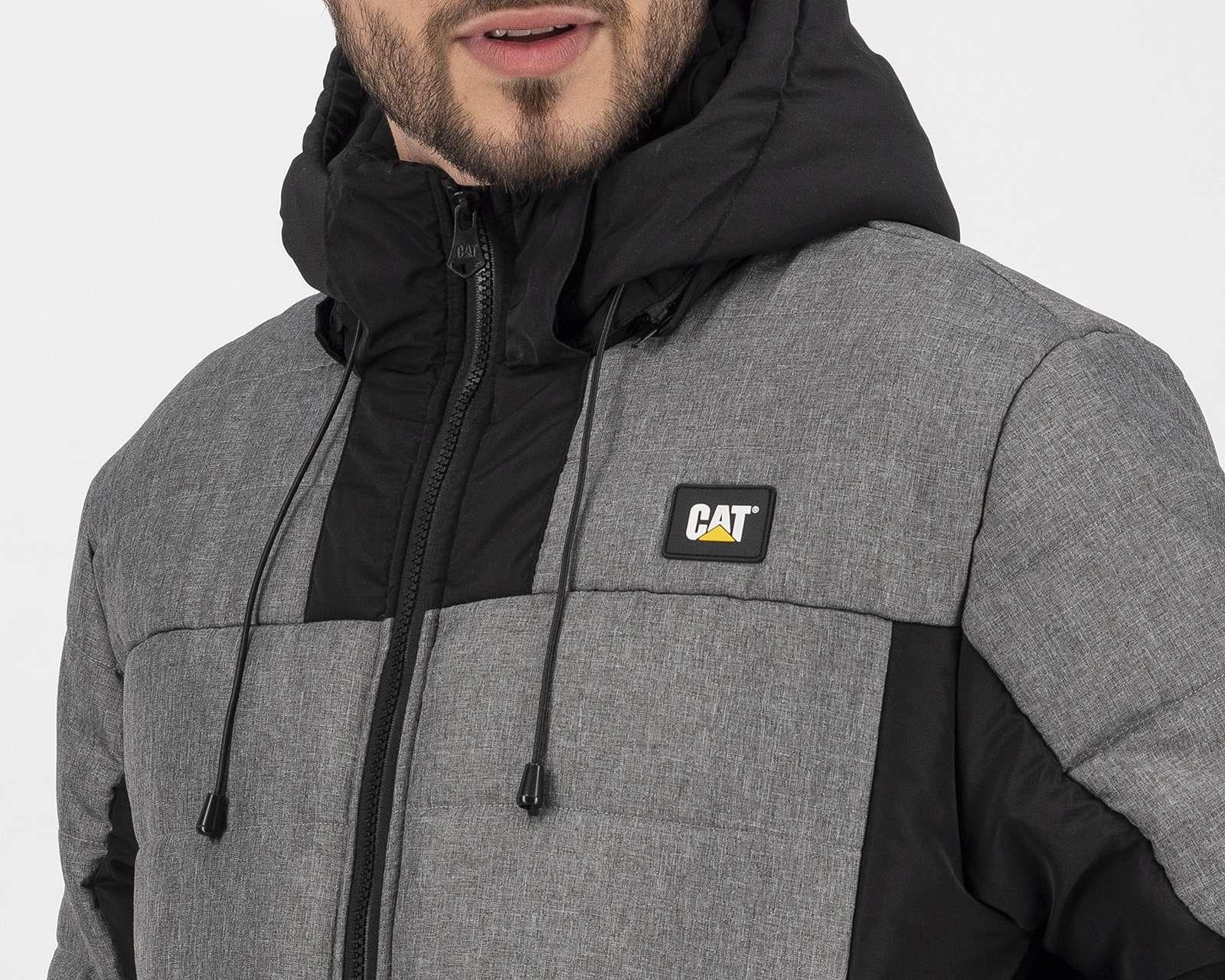 Foto 4 pulgar | Foto 3 | Chamarra CAT con Capucha