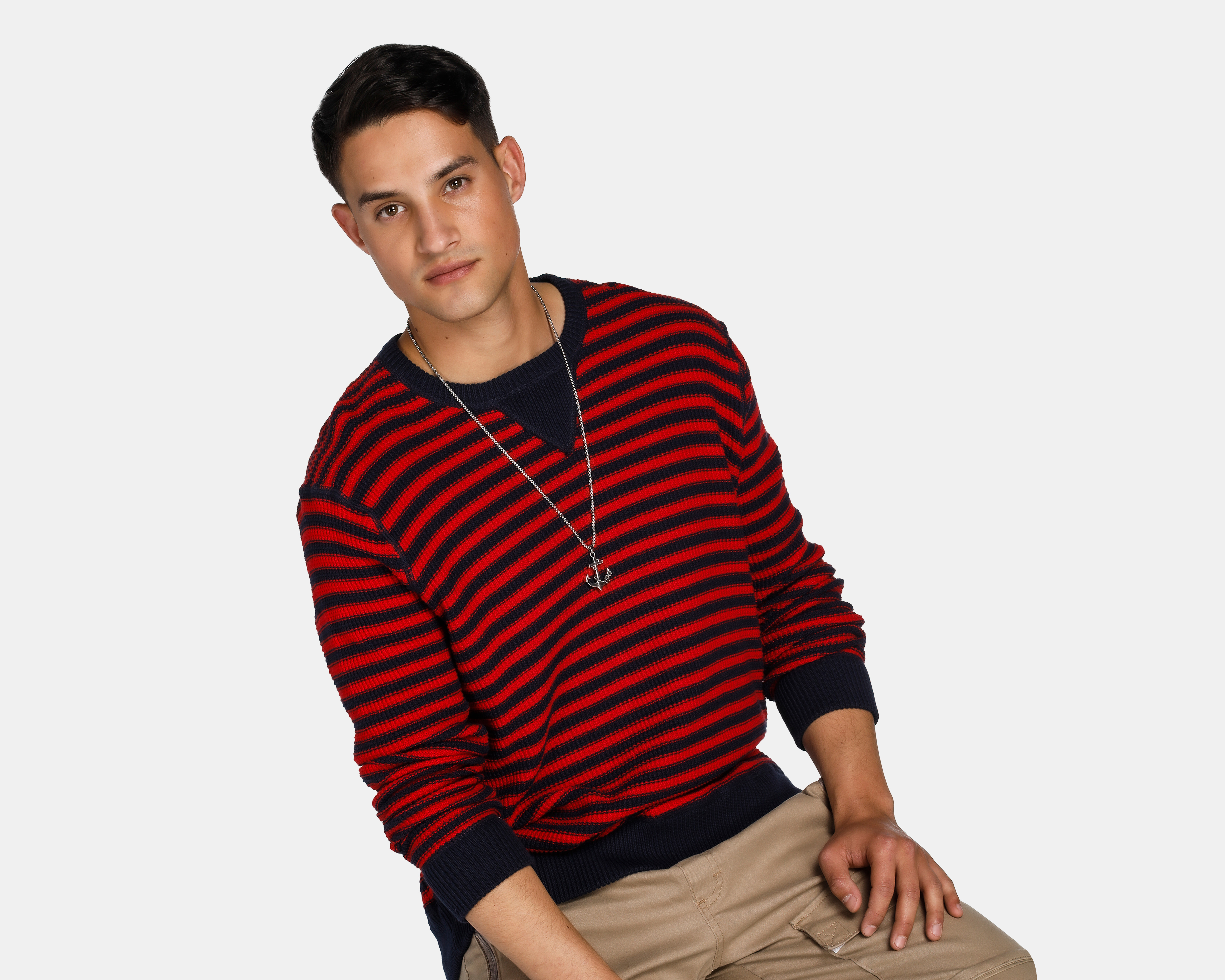 Foto 3 pulgar | Foto 2 | Suéter Refill Cuello Redondo