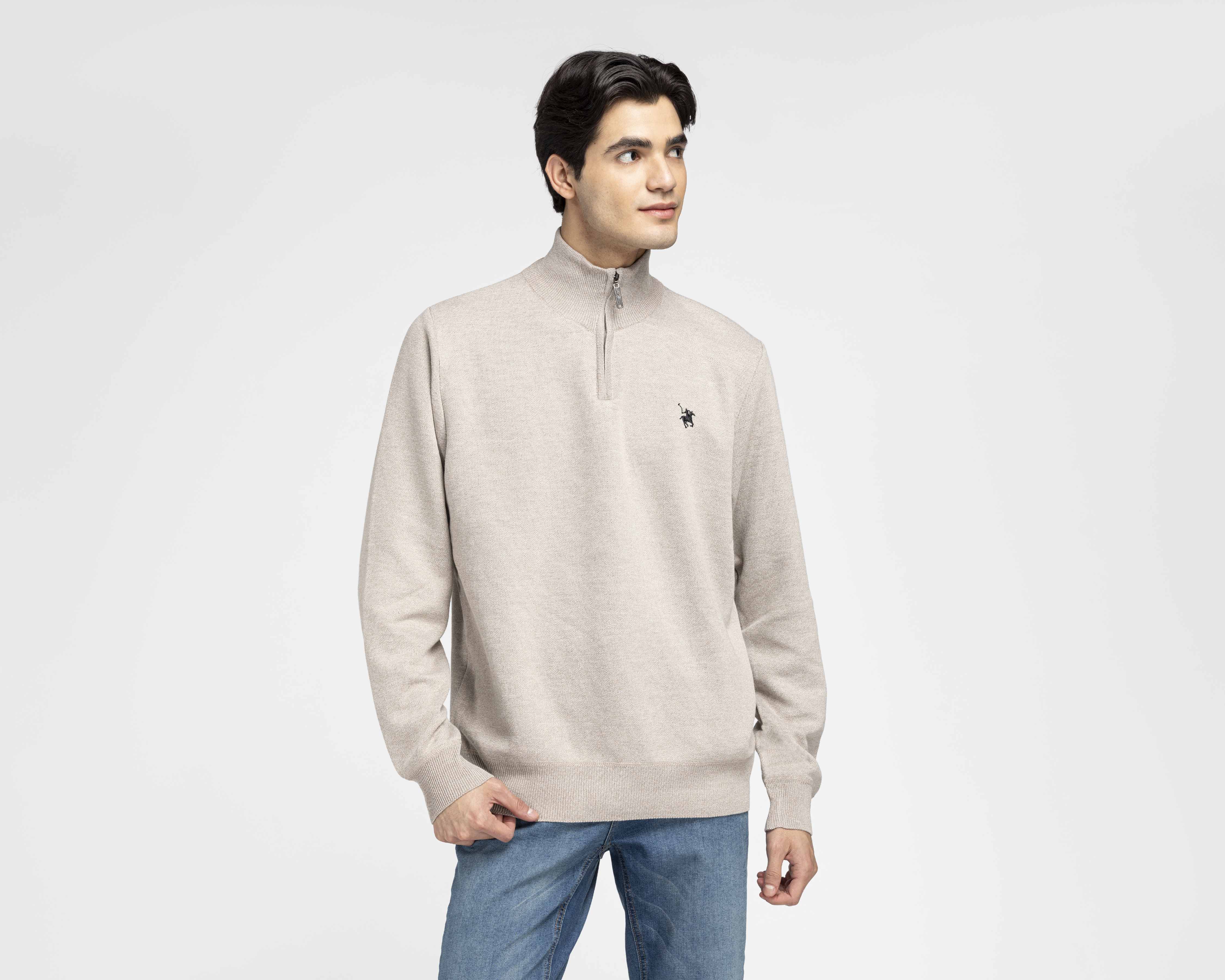 Foto 2 pulgar | Foto 1 | Suéter York Team Polo Club Cuello Alto