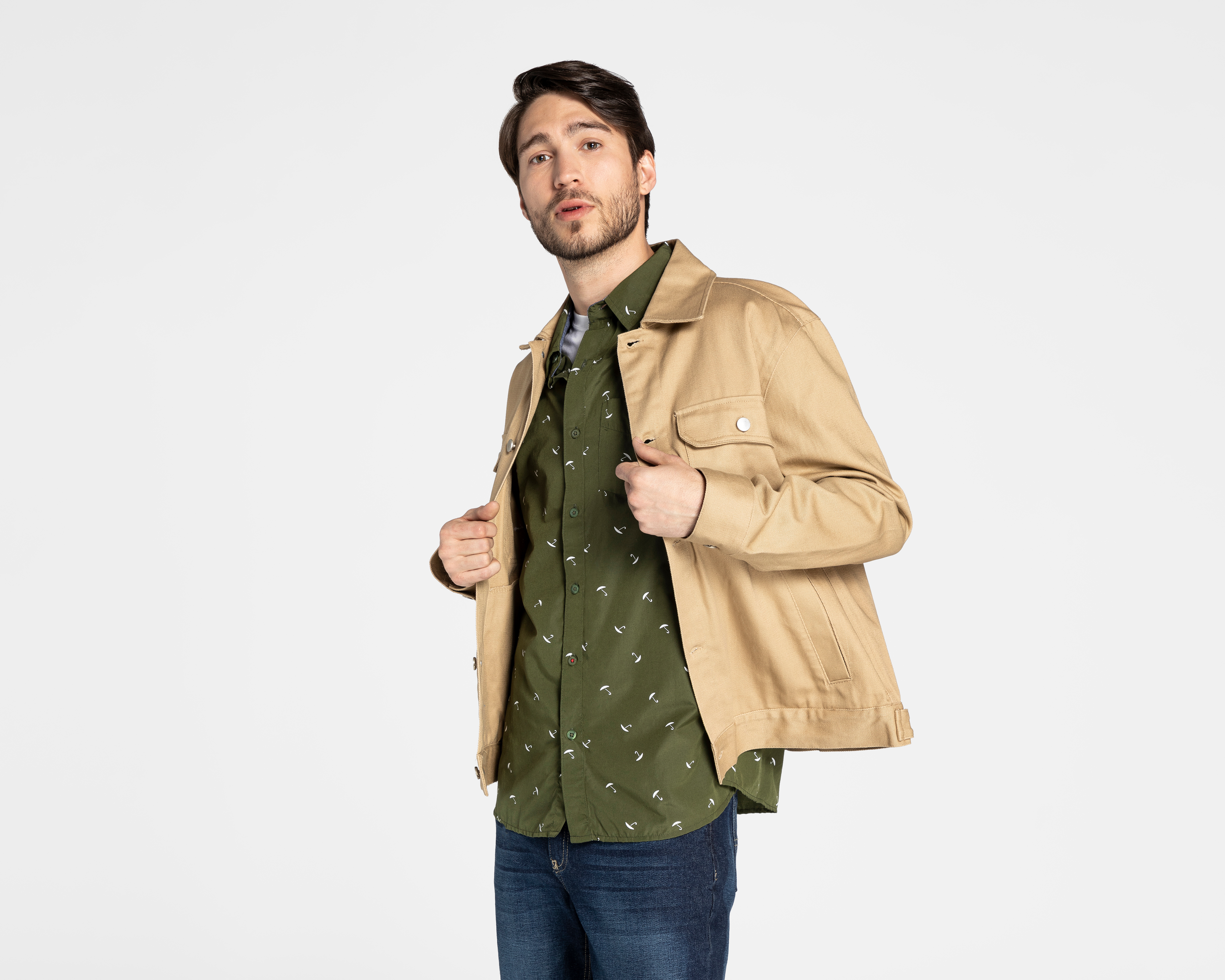 Foto 2 | Foto 2 | Camisa de Moda Refill Slim Fit con Miniprint