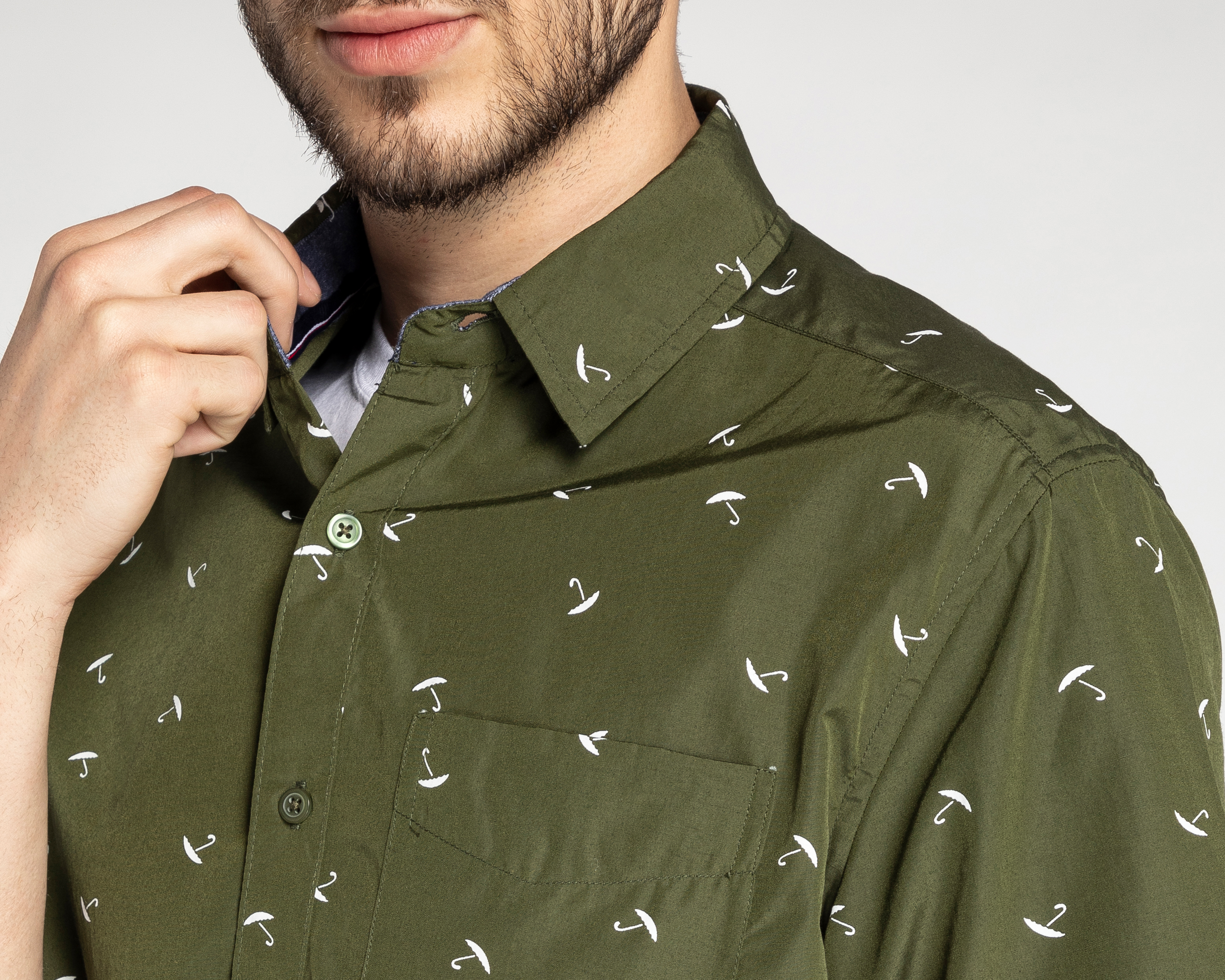 Foto 4 | Foto 4 | Camisa de Moda Refill Slim Fit con Miniprint