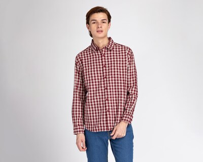 Foto 1 | Foto 1 | Camisa Casual Porto Sur Regular Fit a Cuadros