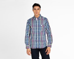 Camisa de Moda York Team Polo Club Regular Fit a Cuadros