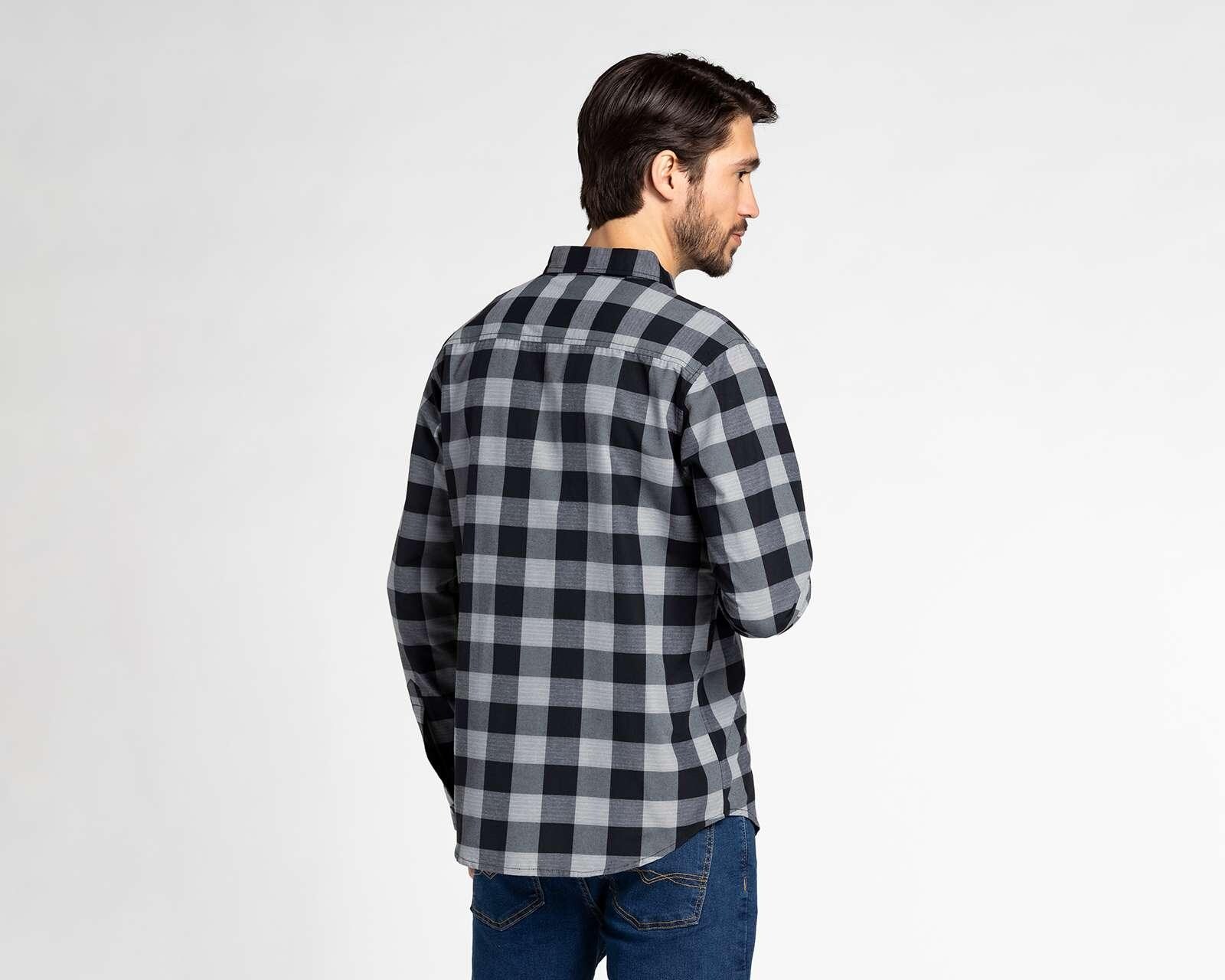 Foto 3 pulgar | Foto 2 | Camisa de Moda Jeep Regular Fit a Cuadros