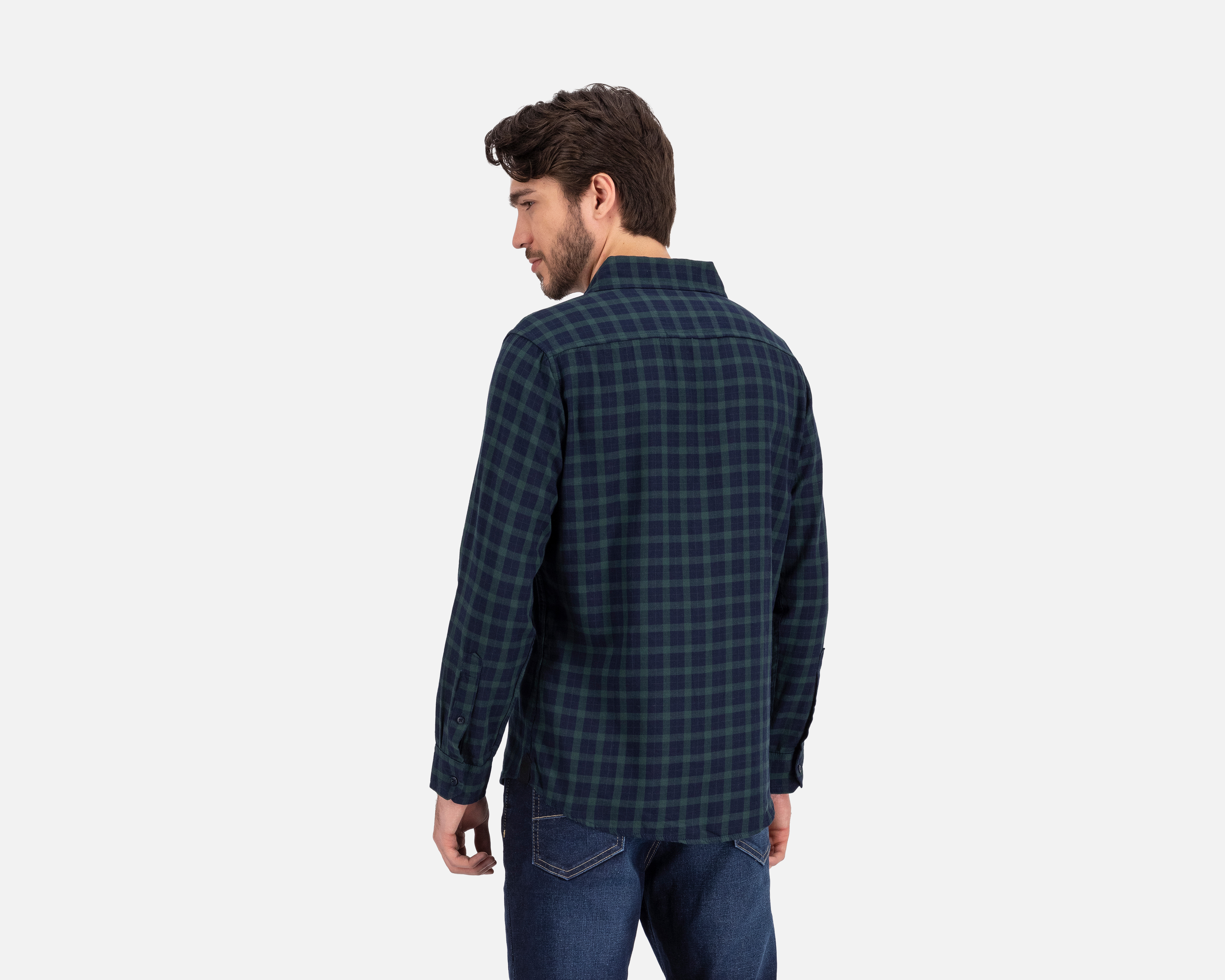 Foto 3 | Foto 3 | Camisa Casual Refill Regular Fit a Cuadros