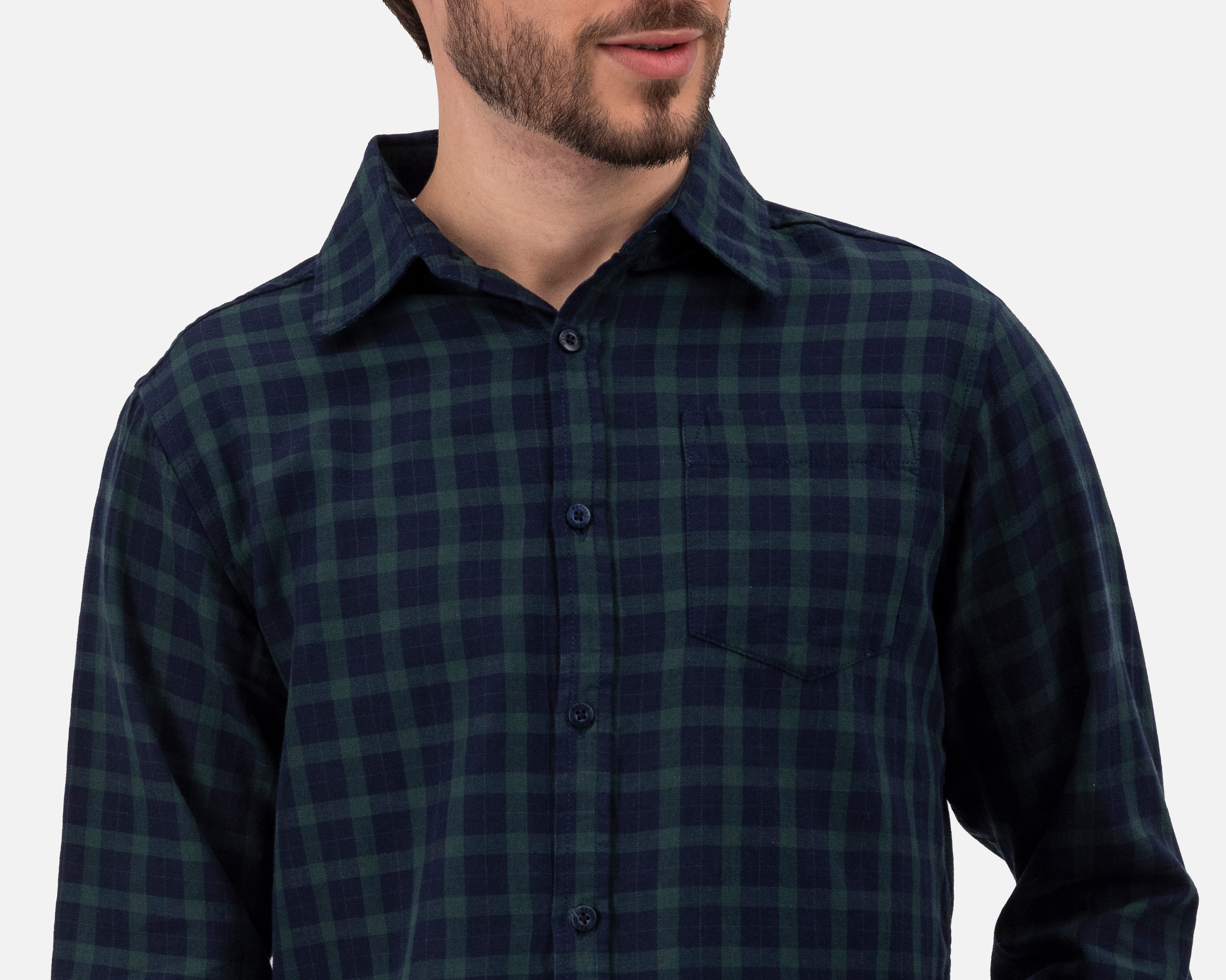 Foto 4 | Foto 4 | Camisa Casual Refill Regular Fit a Cuadros
