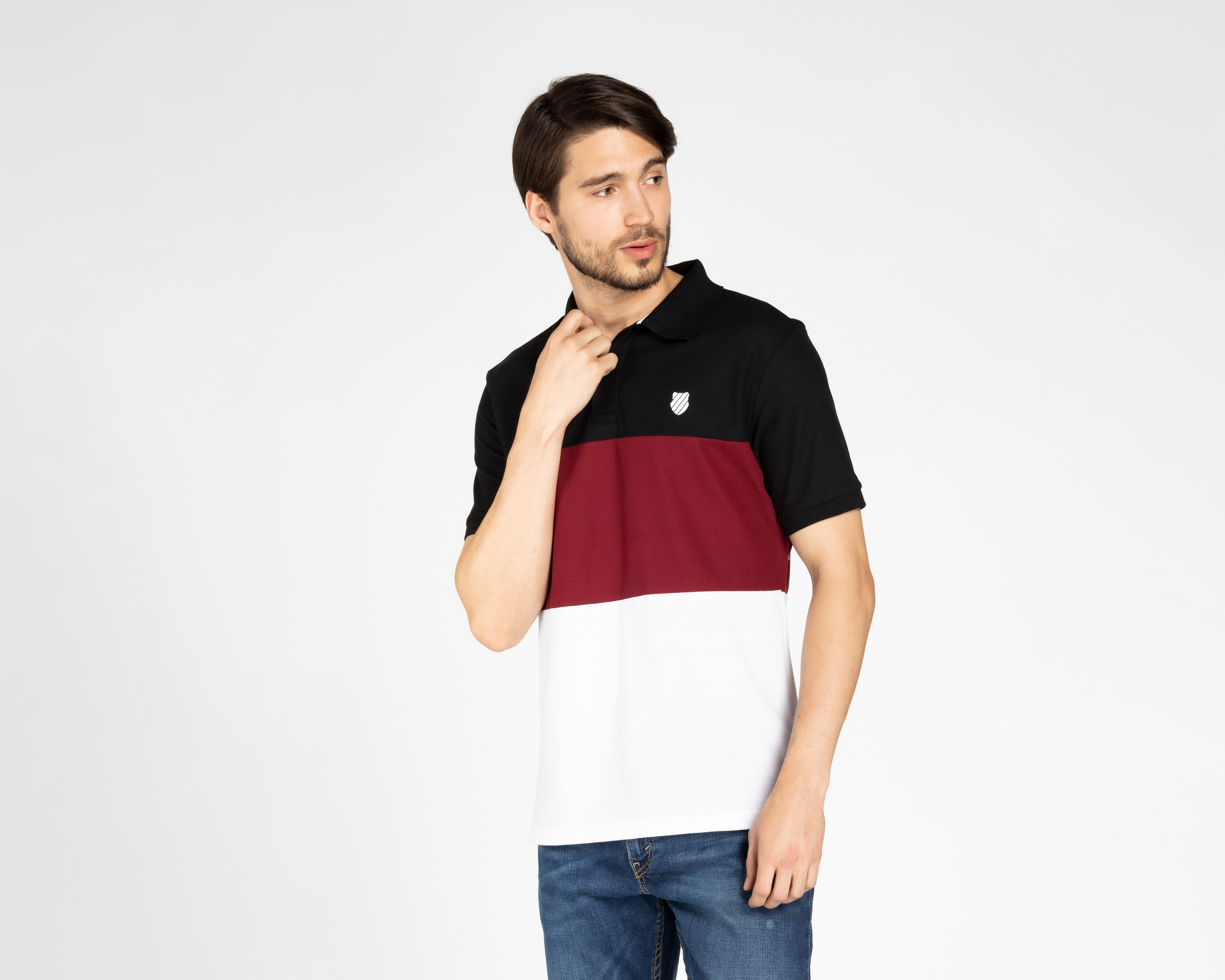 Playera Polo K-Swiss Multicolor para Hombre