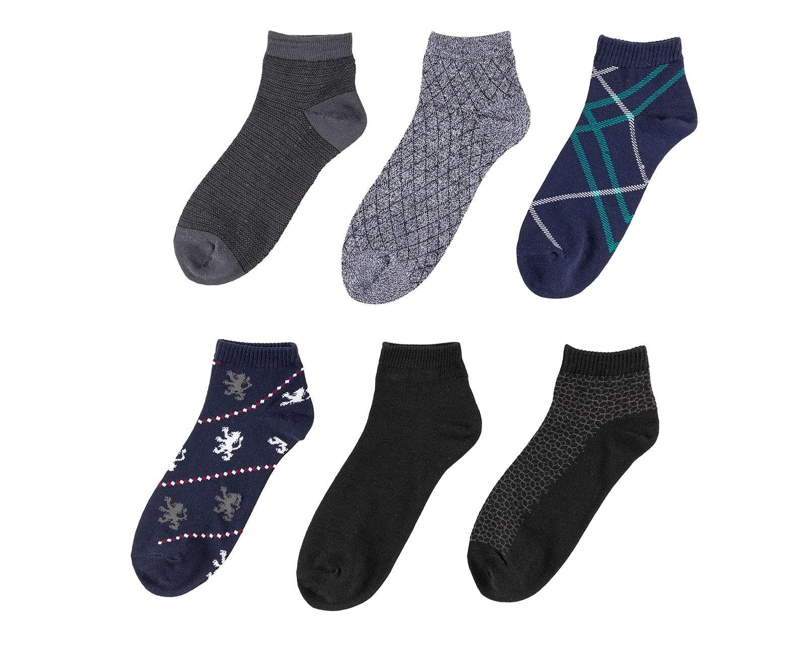 Foto 2 pulgar | Foto 1 | Calcetas de Moda Refill 6 Pares