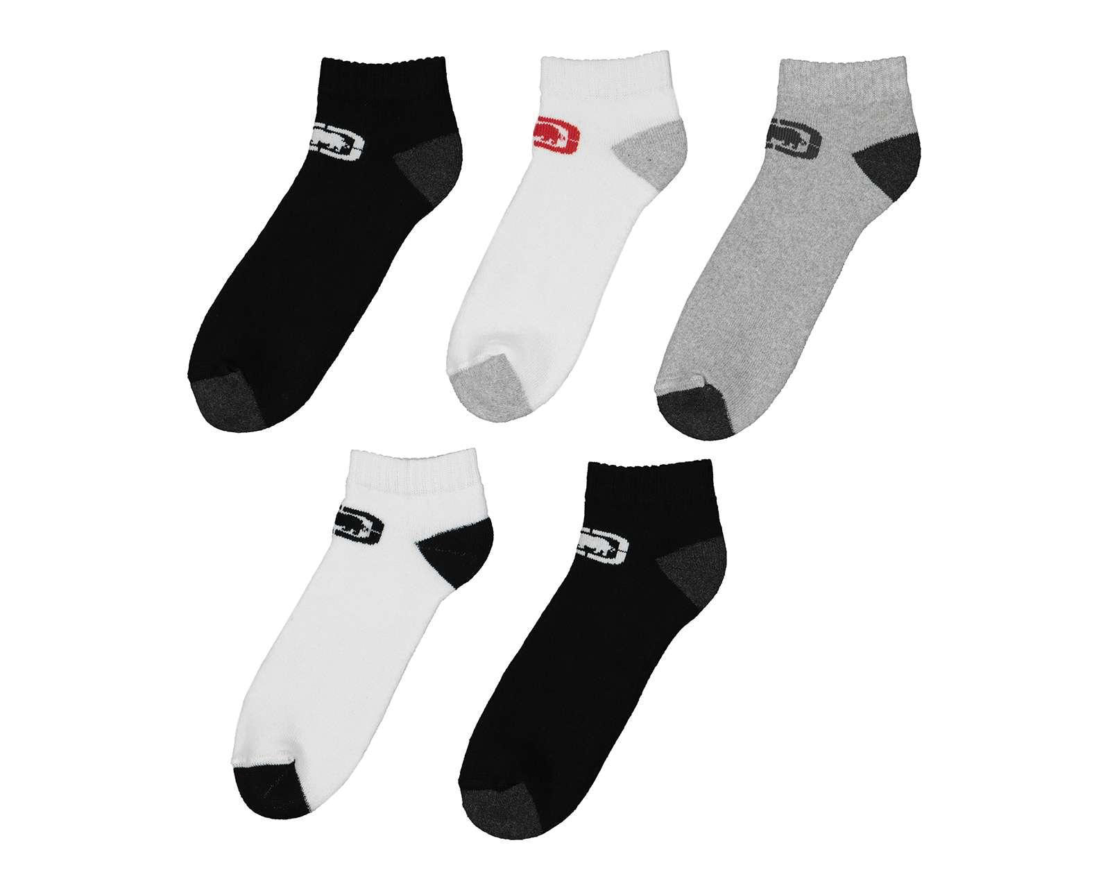 Calcetas Cortas Eckó Unltd. para Hombre 5 Pares