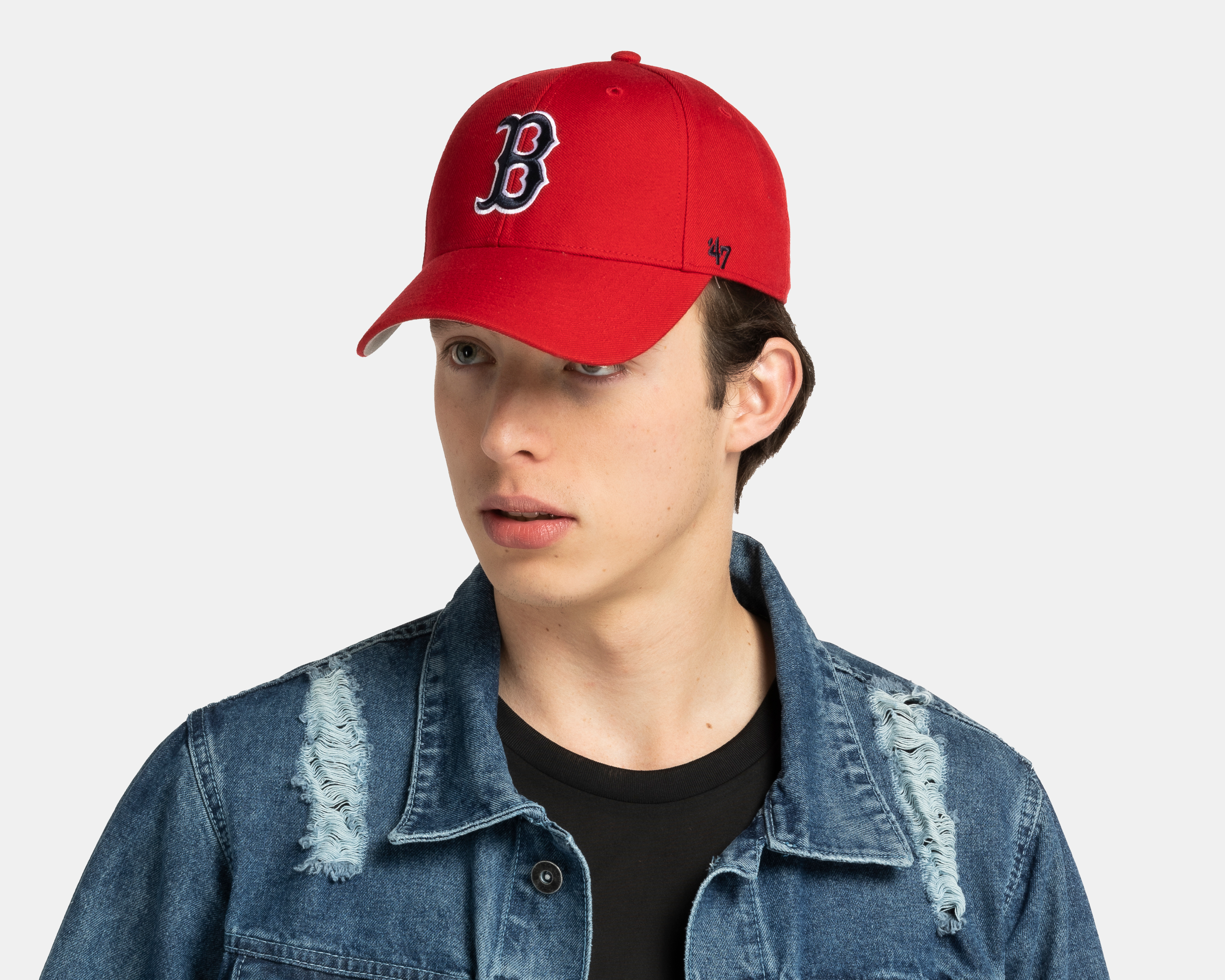 Foto 4 pulgar | Foto 3 | Gorra 47 MLB Boston Red Sox