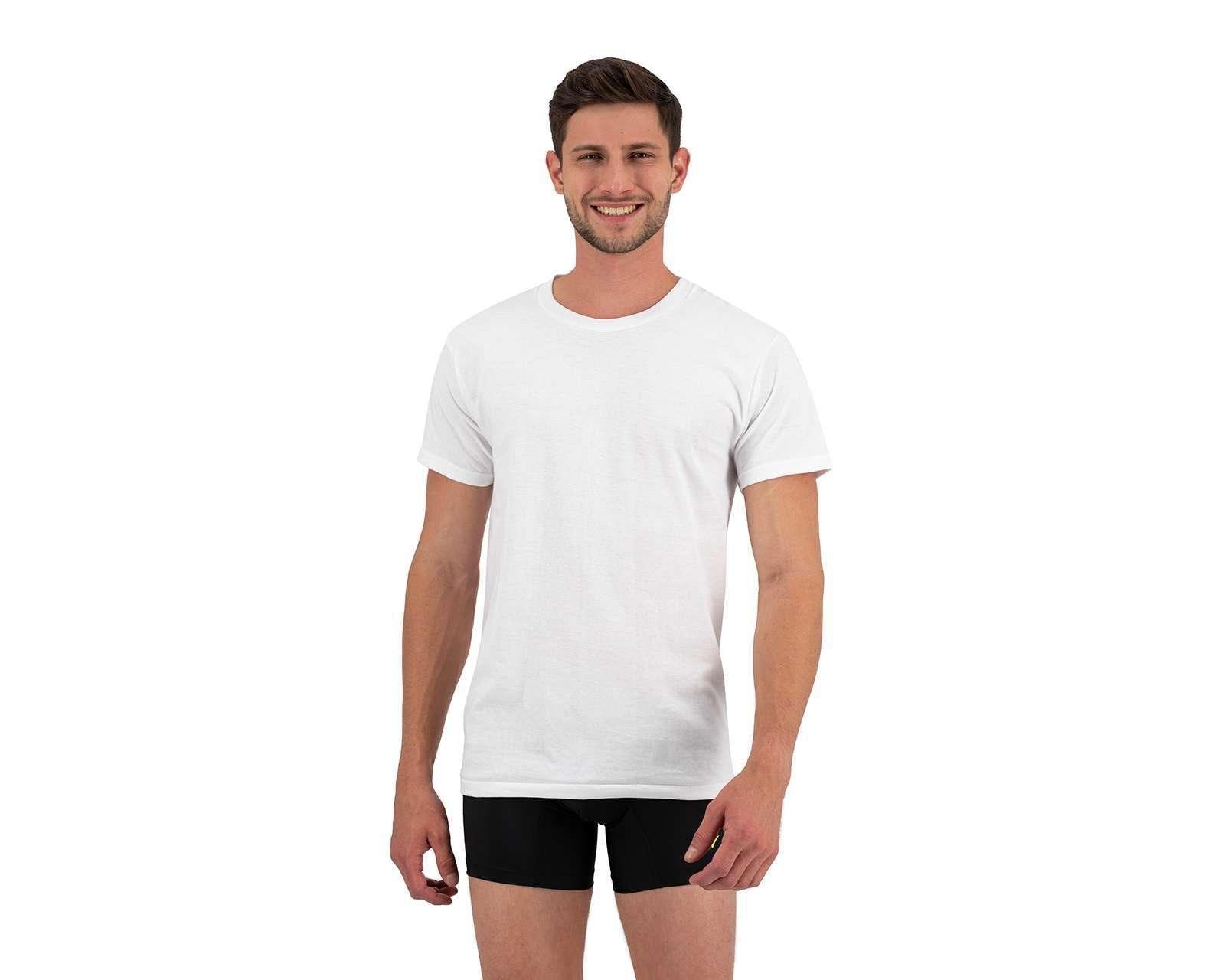 Foto 3 pulgar | Foto 2 | Playera Interior Cuello Redondo Zaga 3 Piezas