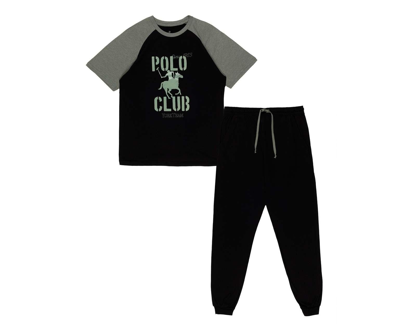 Pijama York Team Polo Club 2 Piezas