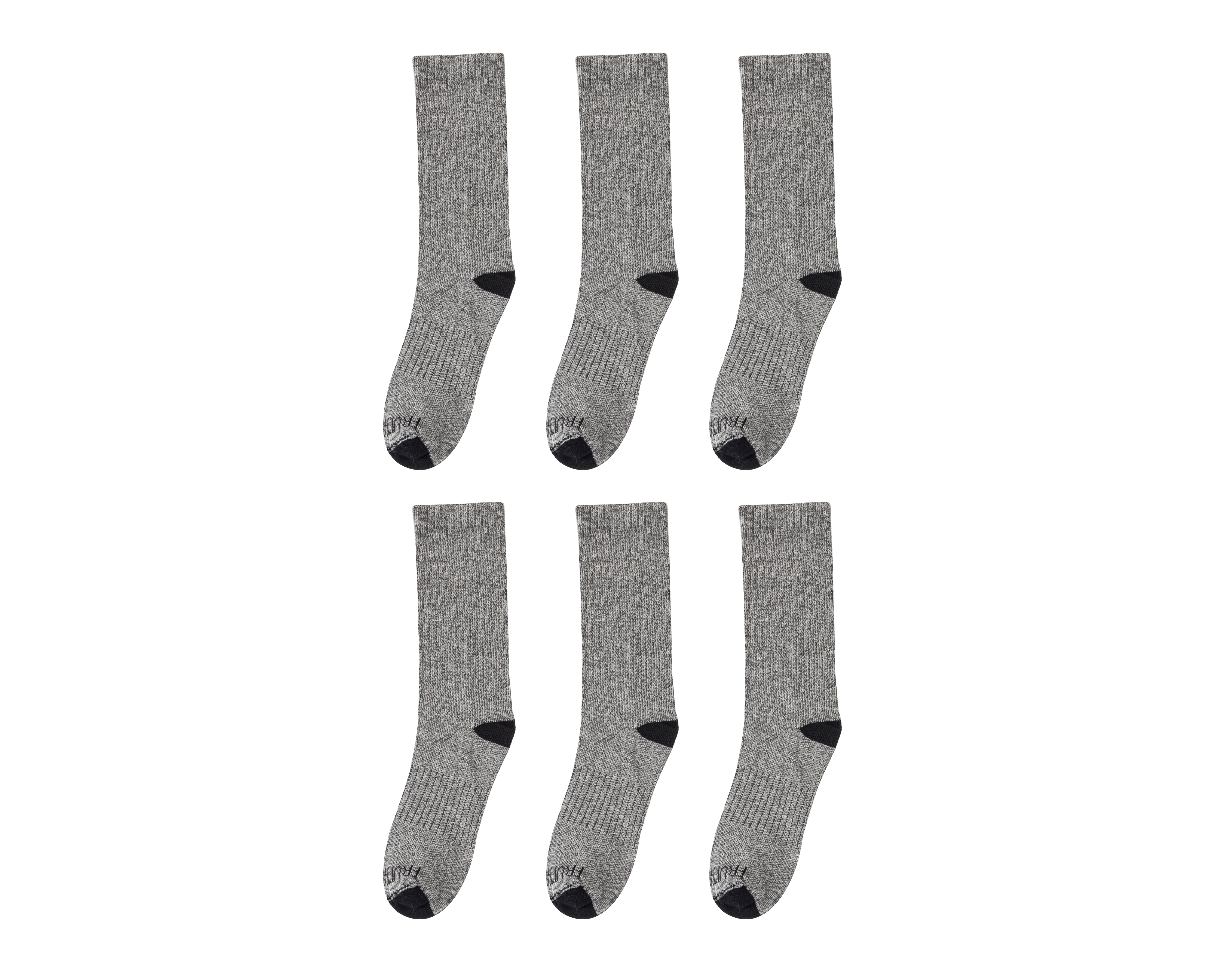 Calcetas Largas Fruit of the Loom para Hombre 3 Pares