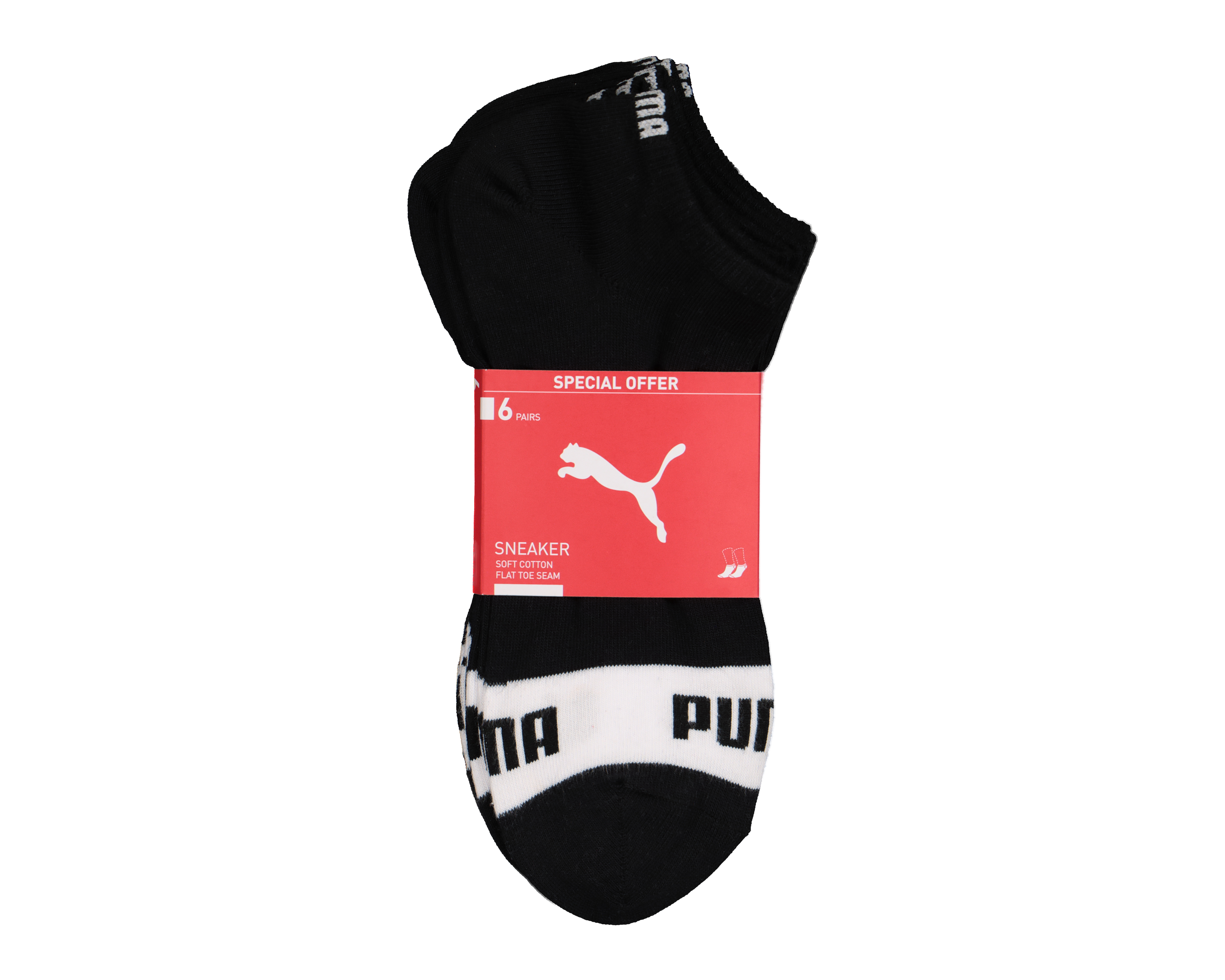 Foto 4 pulgar | Foto 3 | Calcetas Deportivas Tines Puma para Hombre 6 Pares