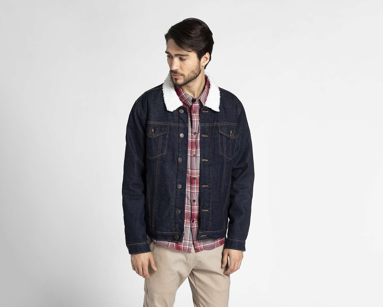 Foto 2 pulgar | Foto 1 | Chamarra Refill Trucker de Mezclilla