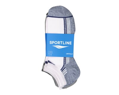 Foto 3 | Foto 3 | Calcetas Deportivas Tines Sportline Cooltek para Hombre 6 Pares