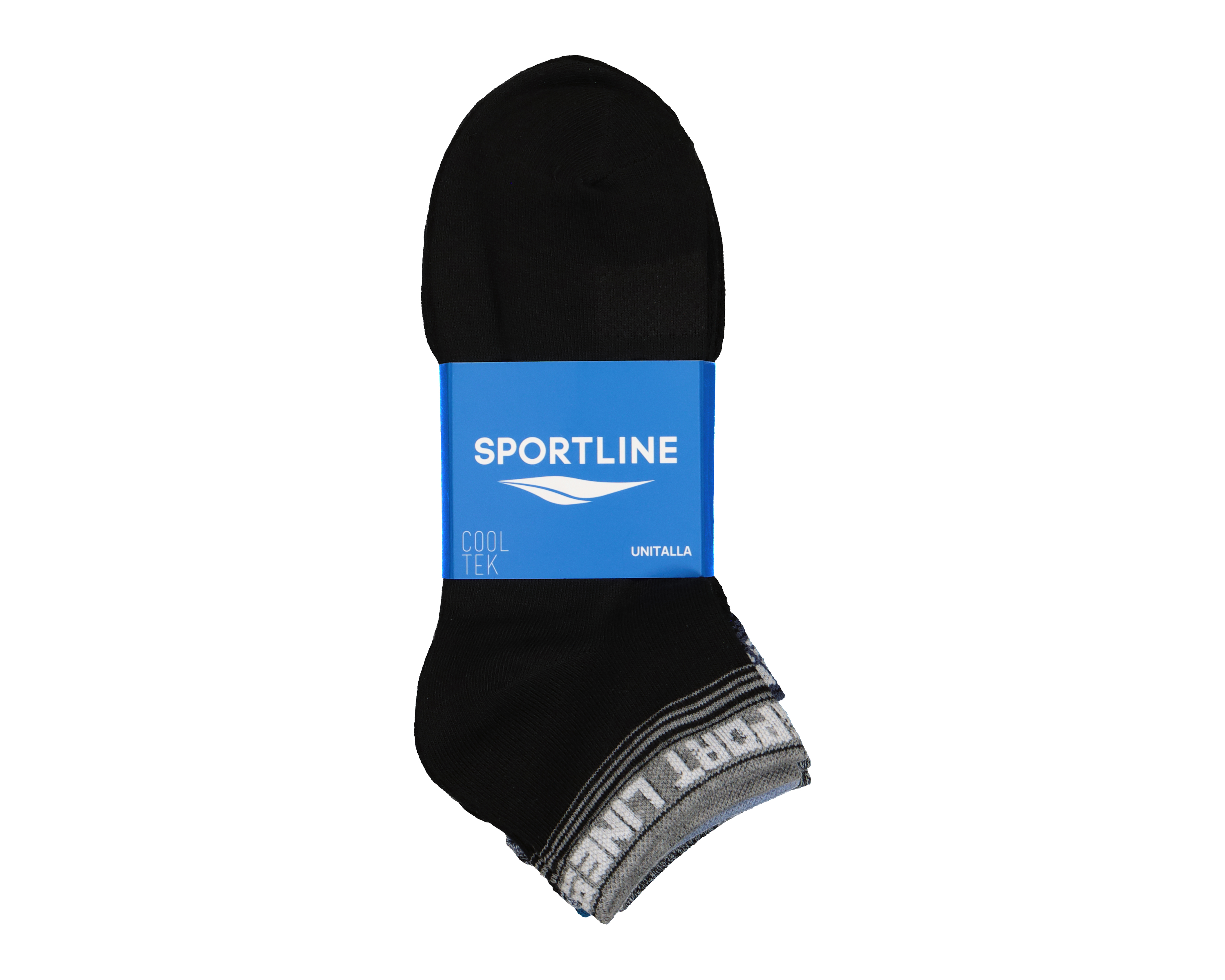 Foto 4 pulgar | Foto 3 | Calcetas Deportivas Sportline Cool Tek  para Hombre 6 Pares