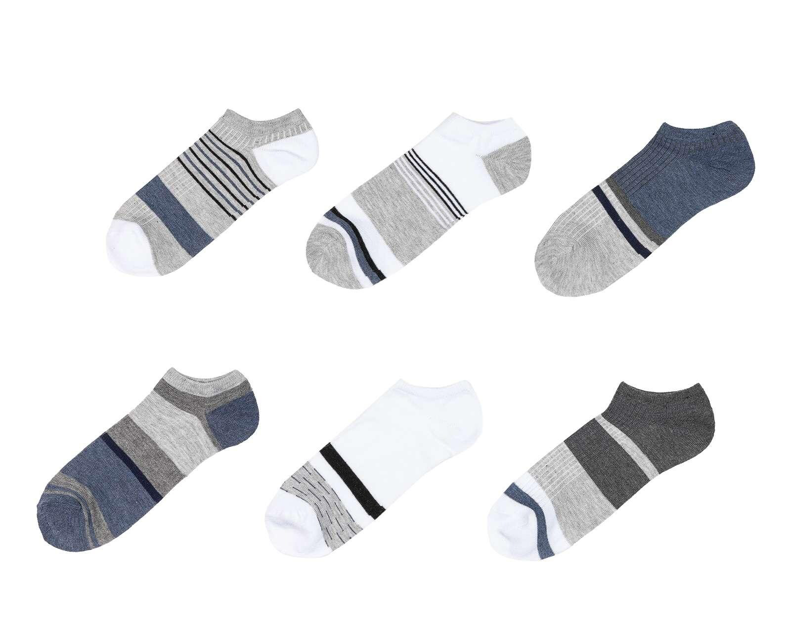 Foto 2 pulgar | Foto 1 | Calcetas Deportivas Tines Refill para Hombre 6 Pares