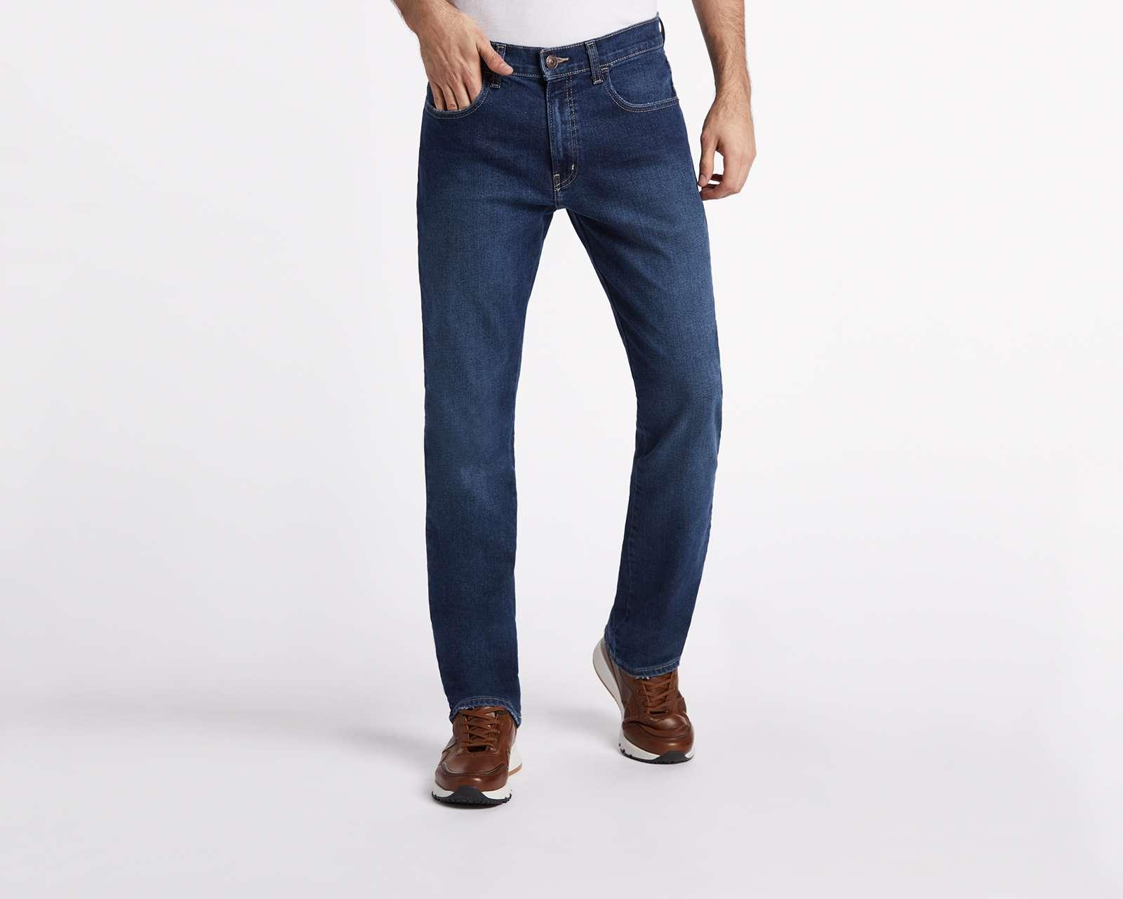 Foto 2 pulgar | Foto 1 | Jeans Slim Straight Oggi Vaxter Blu