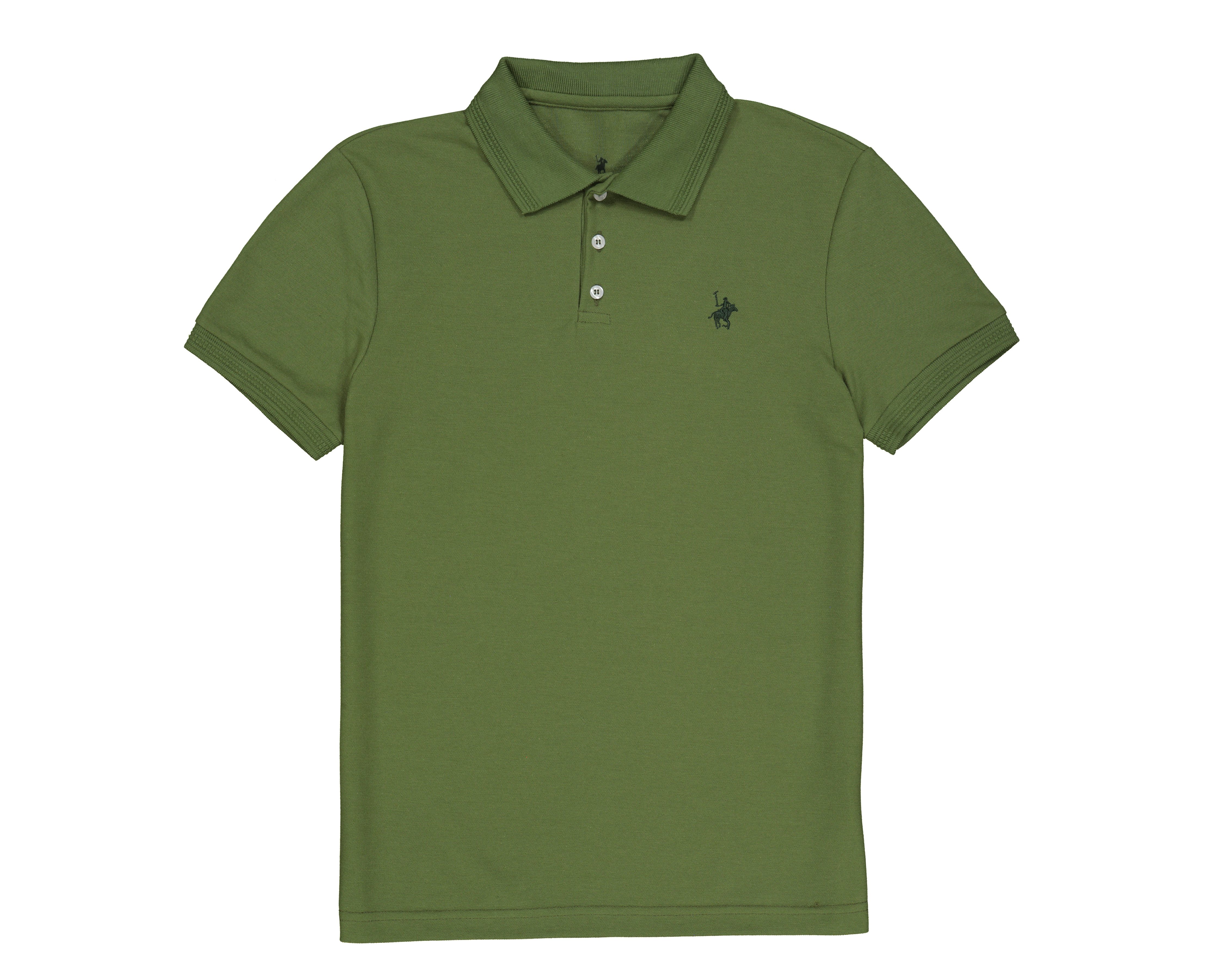 Playera Polo York Team Polo Club Verde Olivo para Hombre