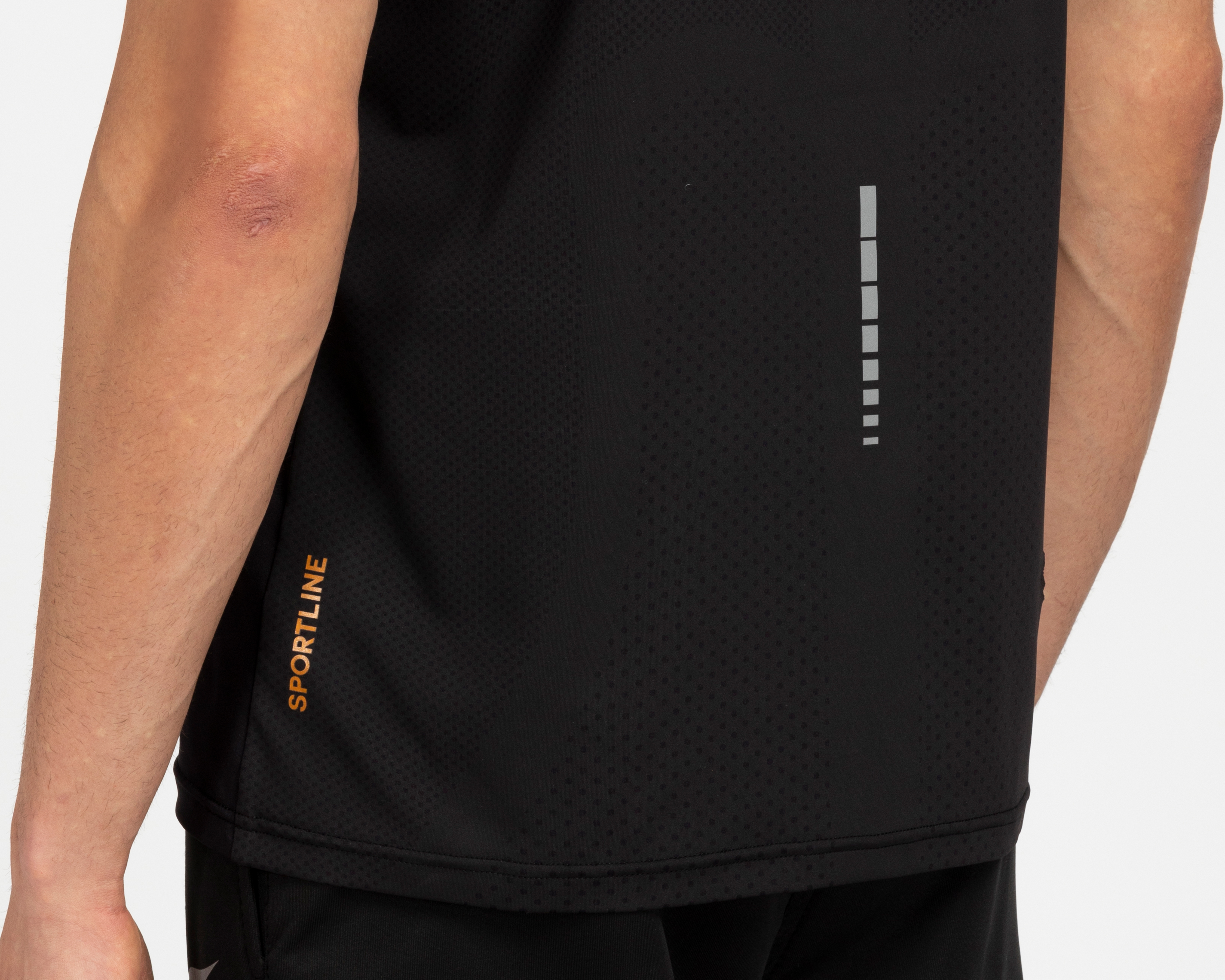 Foto 6 pulgar | Foto 5 | Playera Manga Corta Iron Negro