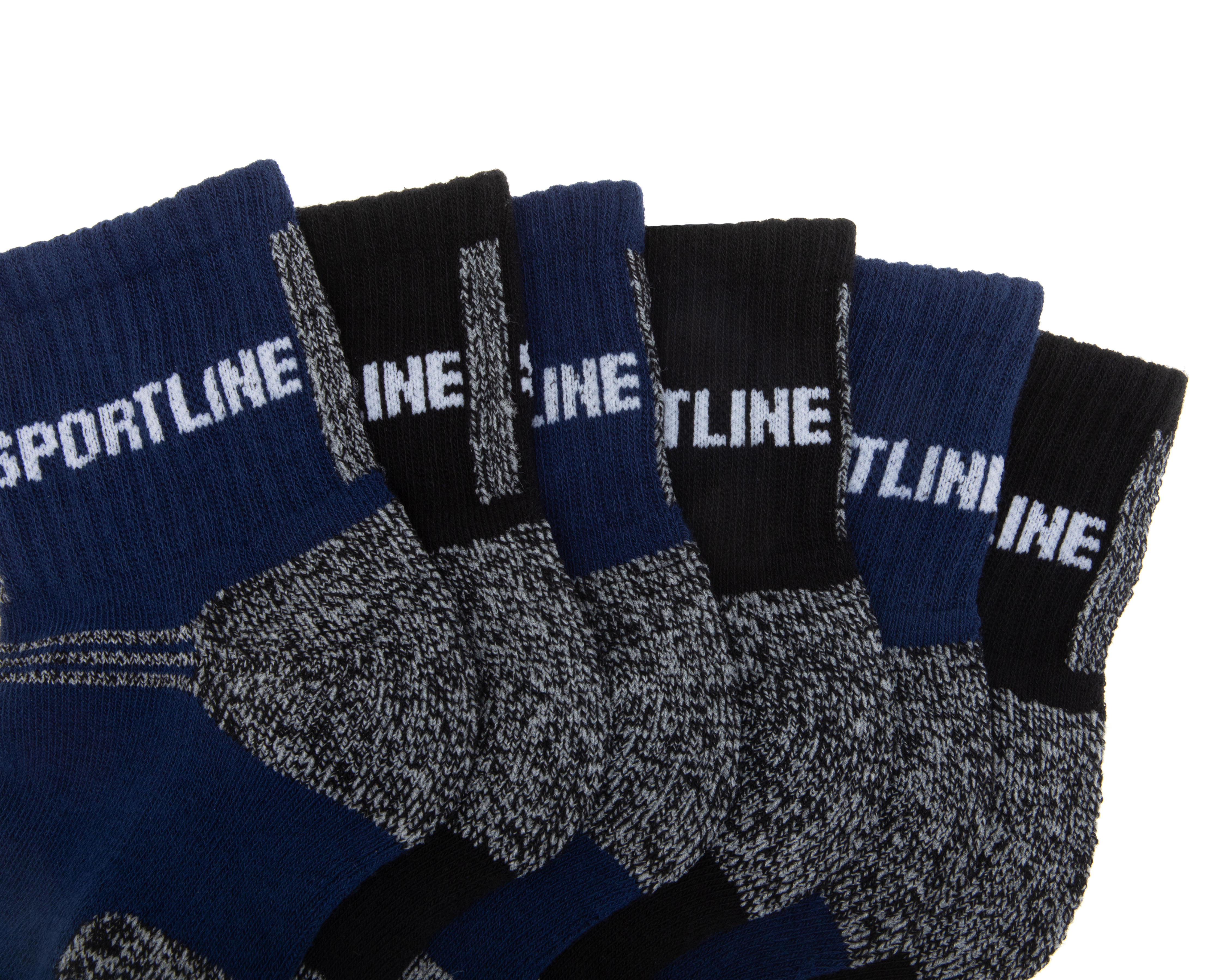 Foto 2 | Foto 2 | Calcetas Deportivas Cortas Sportline Cooltek para Hombre 6 Pares