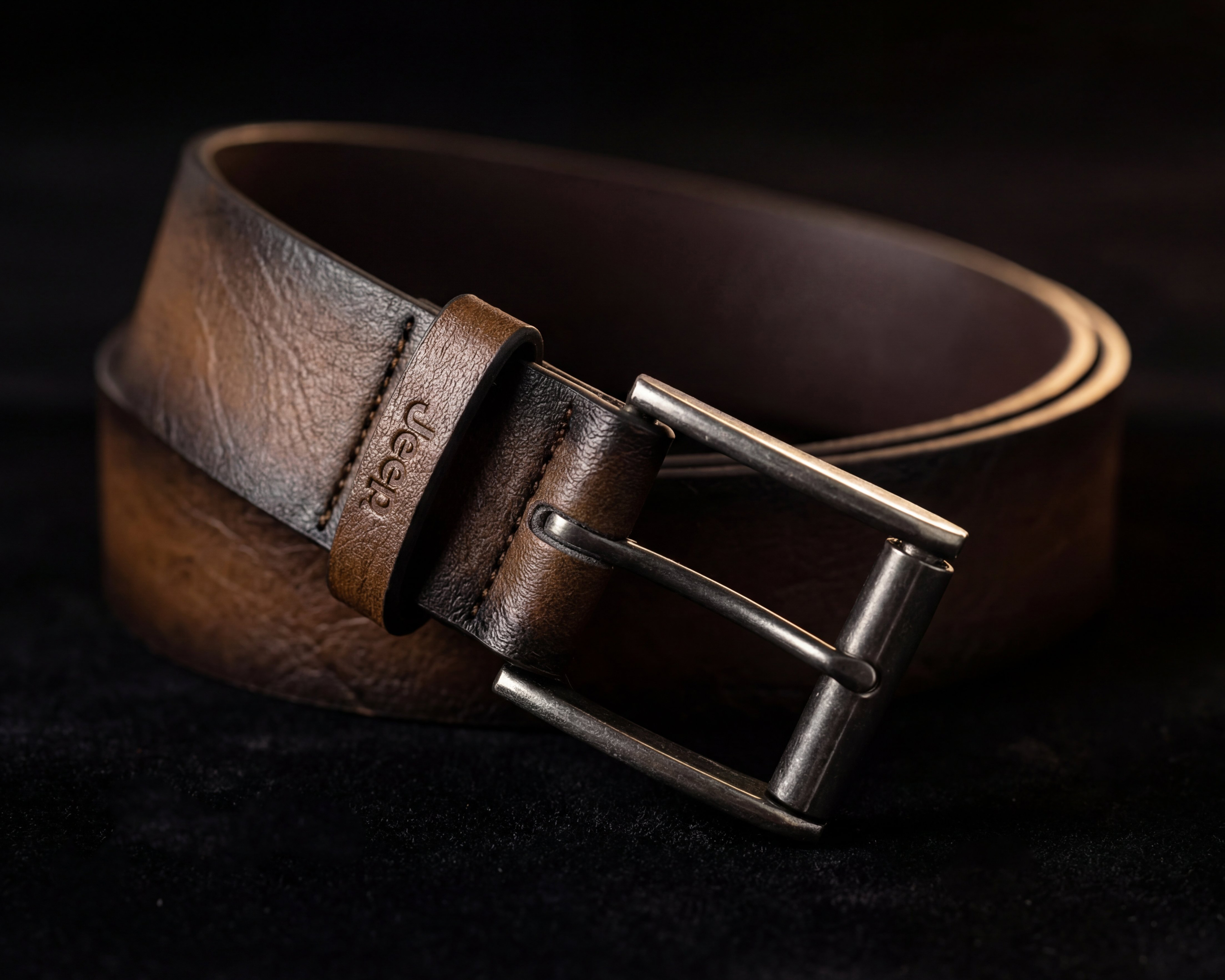 Foto 5 pulgar | Foto 4 | Cinturón para Hombre Jeep Café