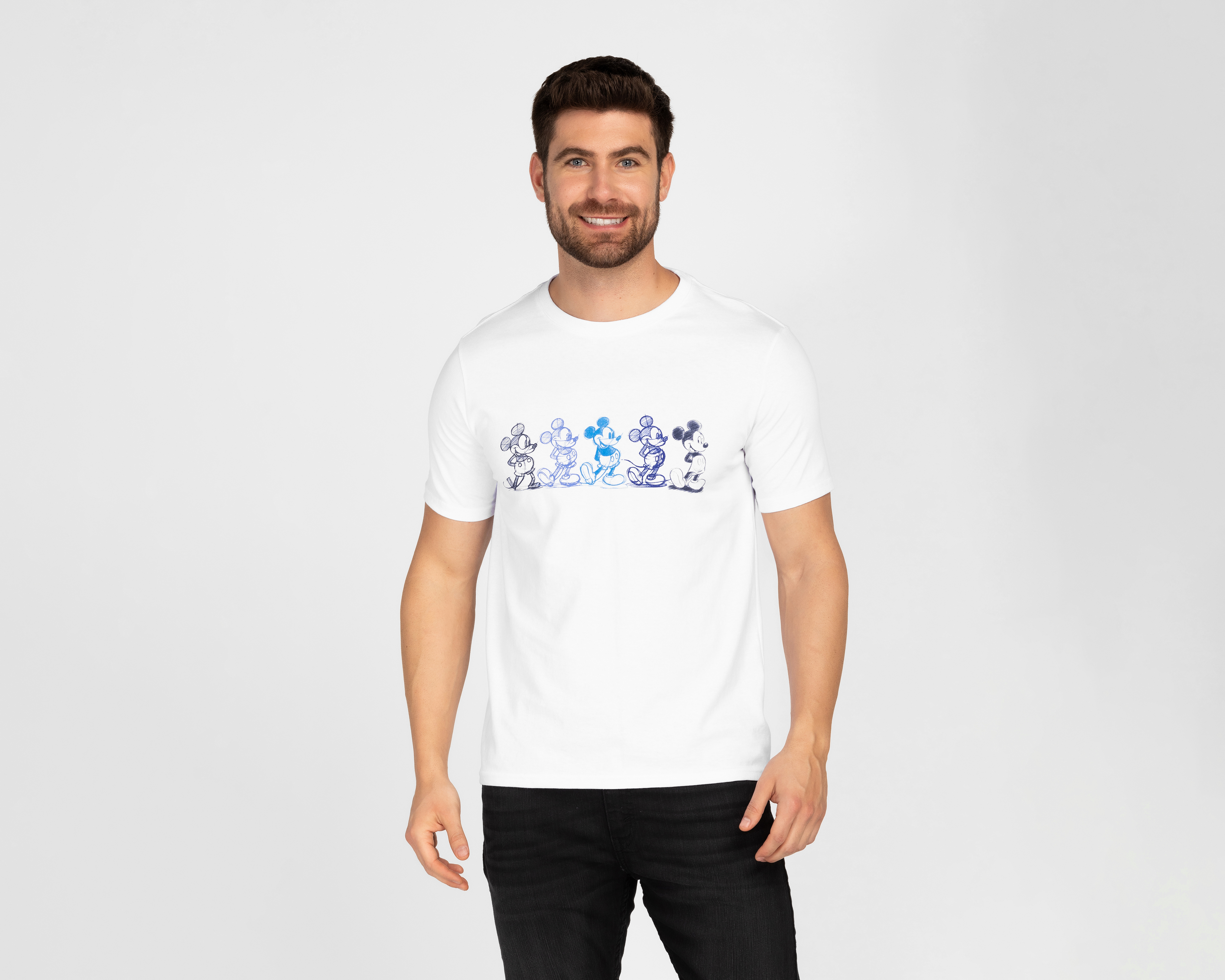 Playera Disney Cuello Redondo para Hombre