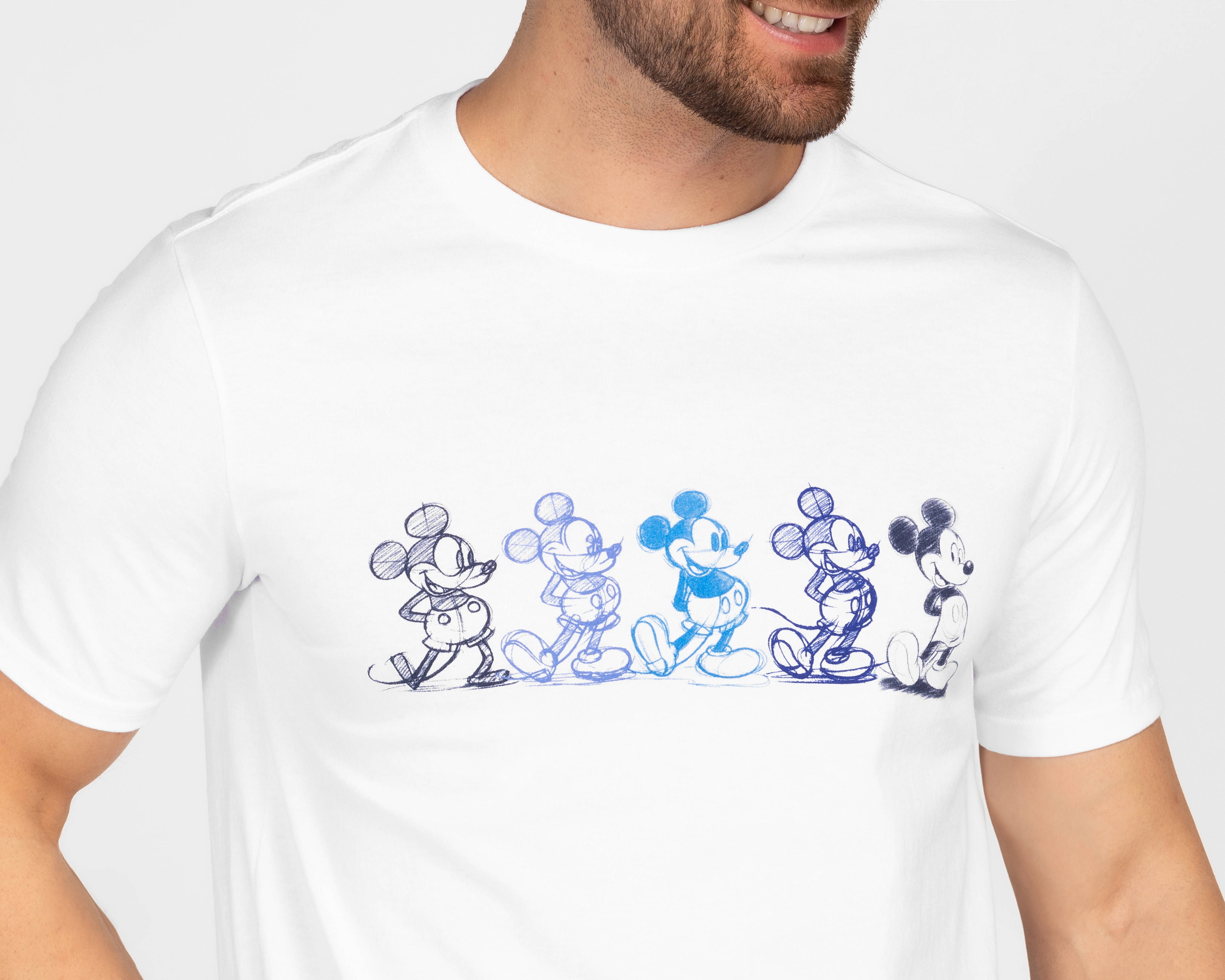 Foto 4 pulgar | Foto 3 | Playera Disney Cuello Redondo para Hombre