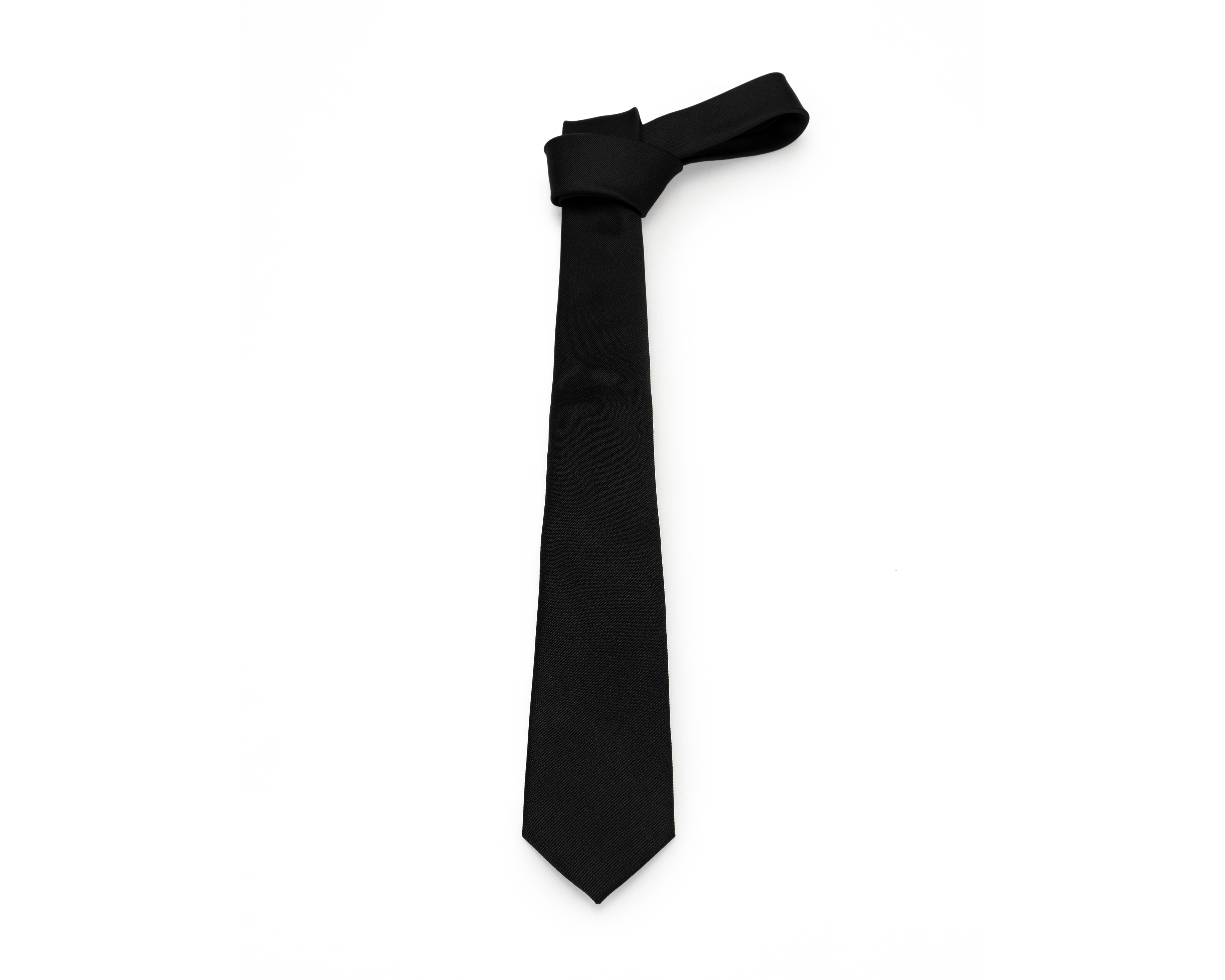 Foto 1 | Foto 1 | Corbata Lisa Wall Street Negra