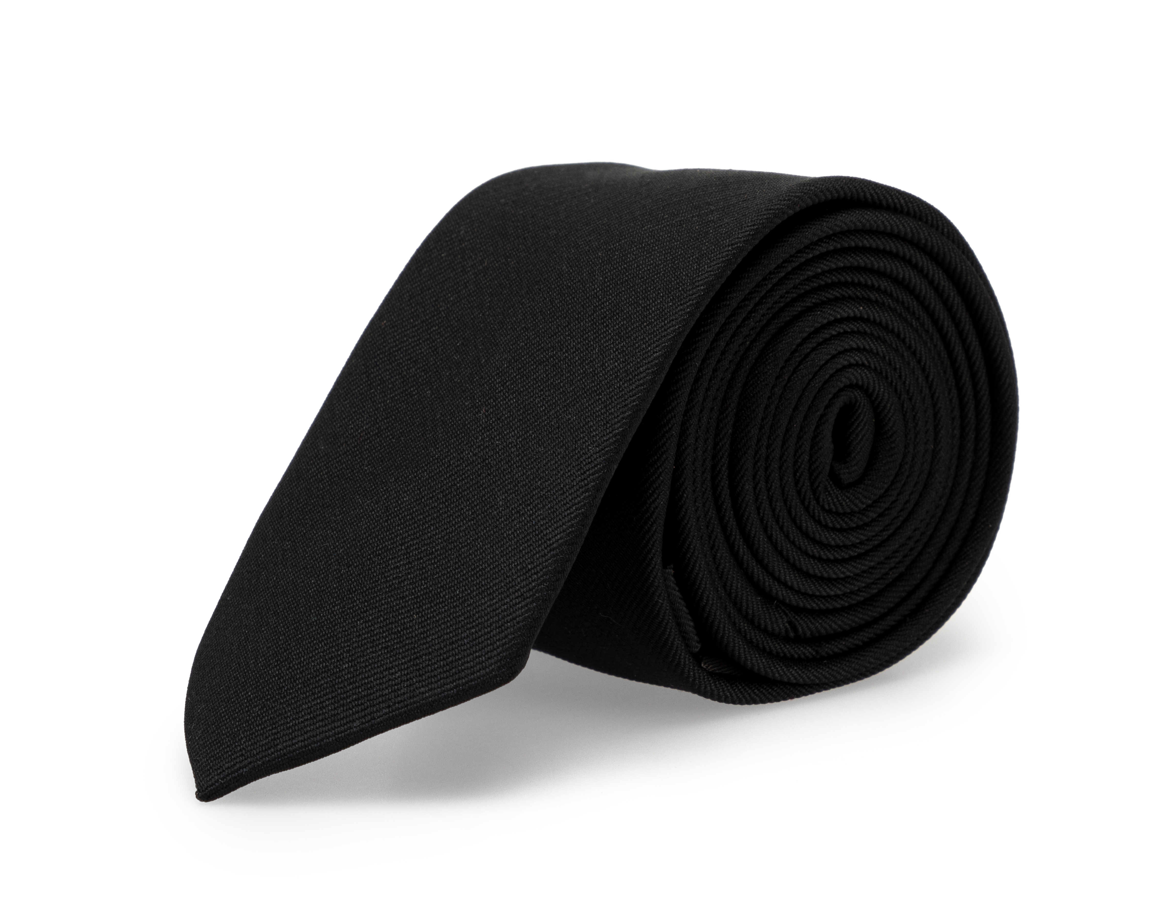 Foto 3 pulgar | Foto 2 | Corbata Lisa Wall Street Negra