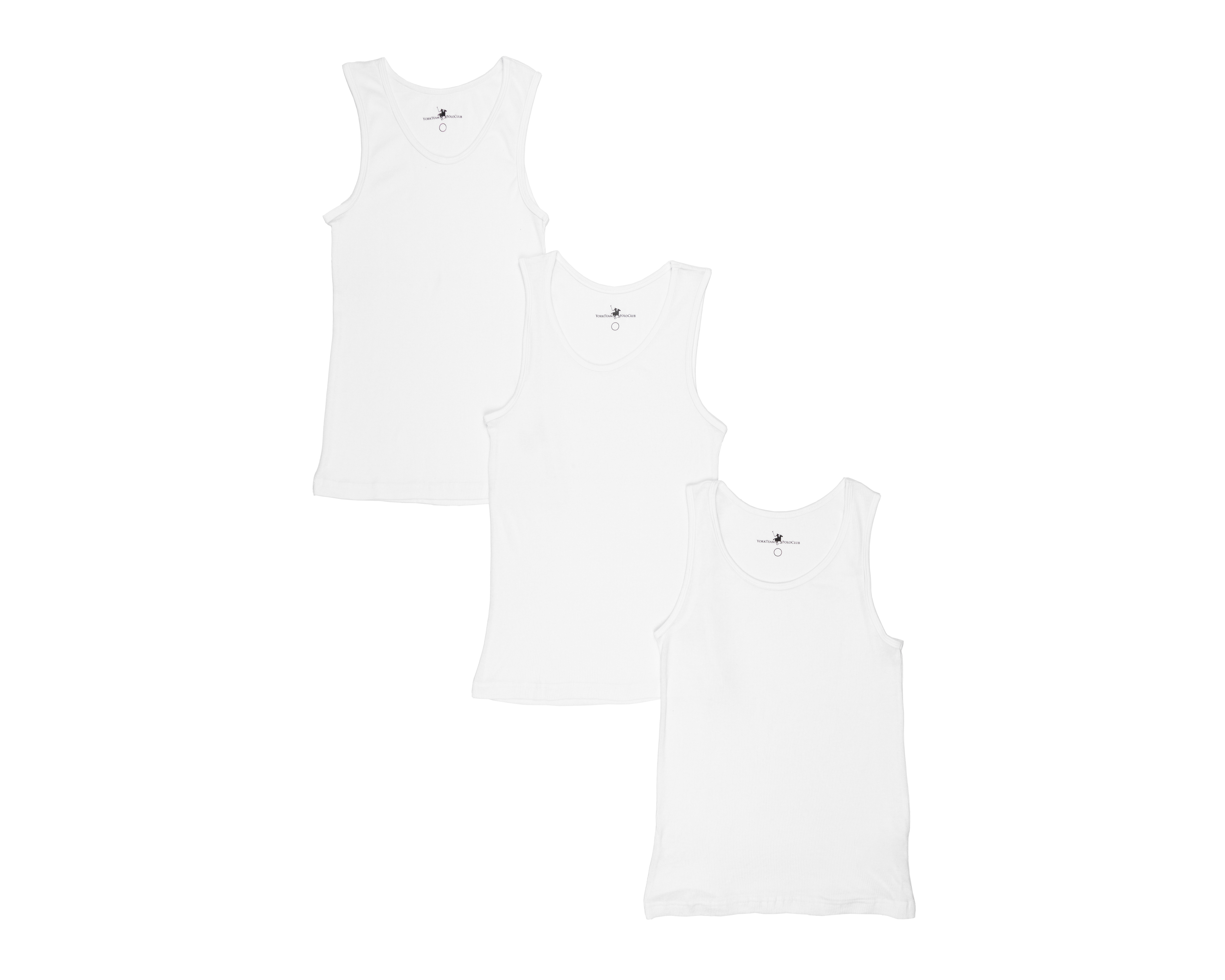 Camiseta Interior York Team Polo Club 3 Piezas