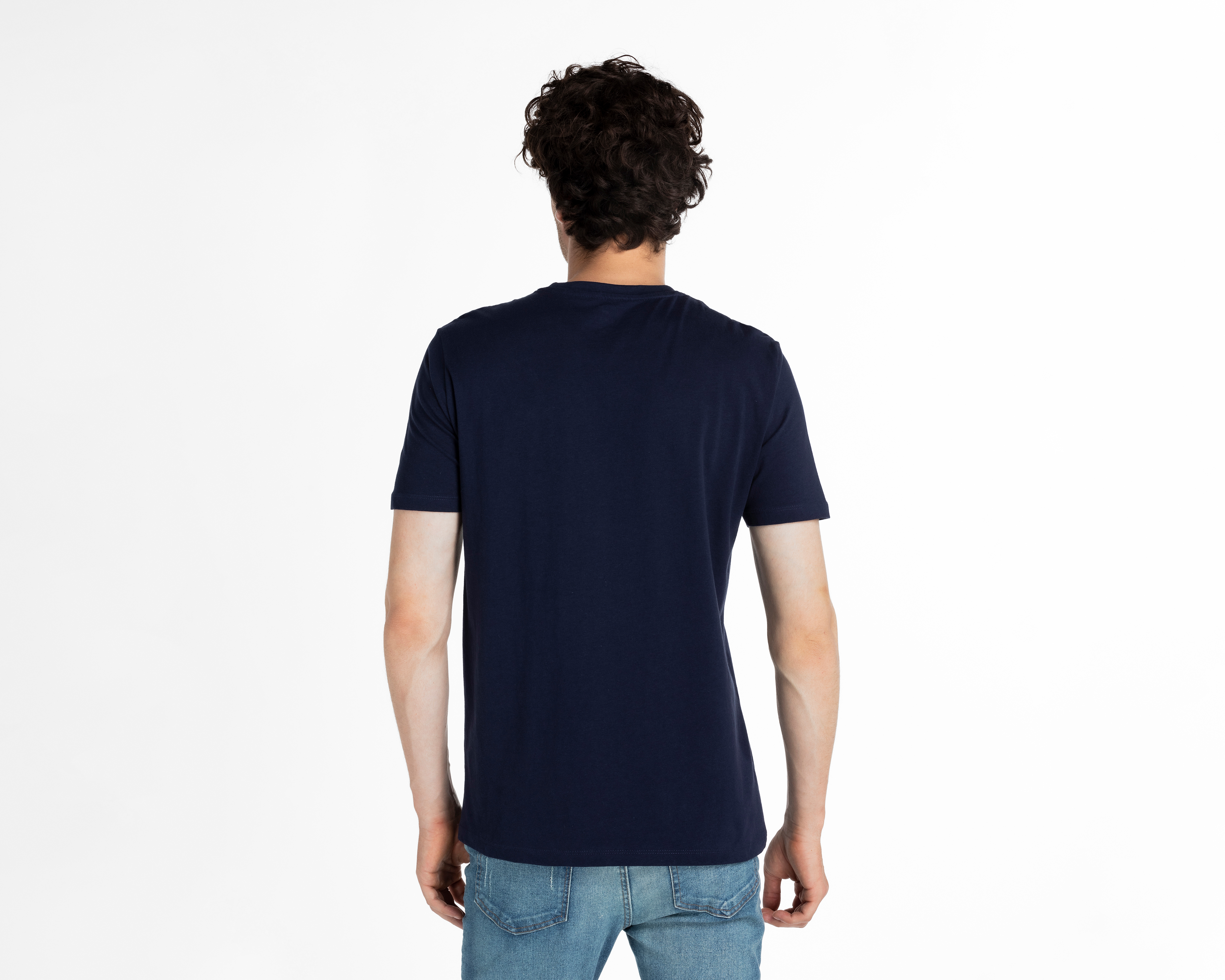 Foto 4 pulgar | Foto 3 | Playera Refill Cuello Redondo