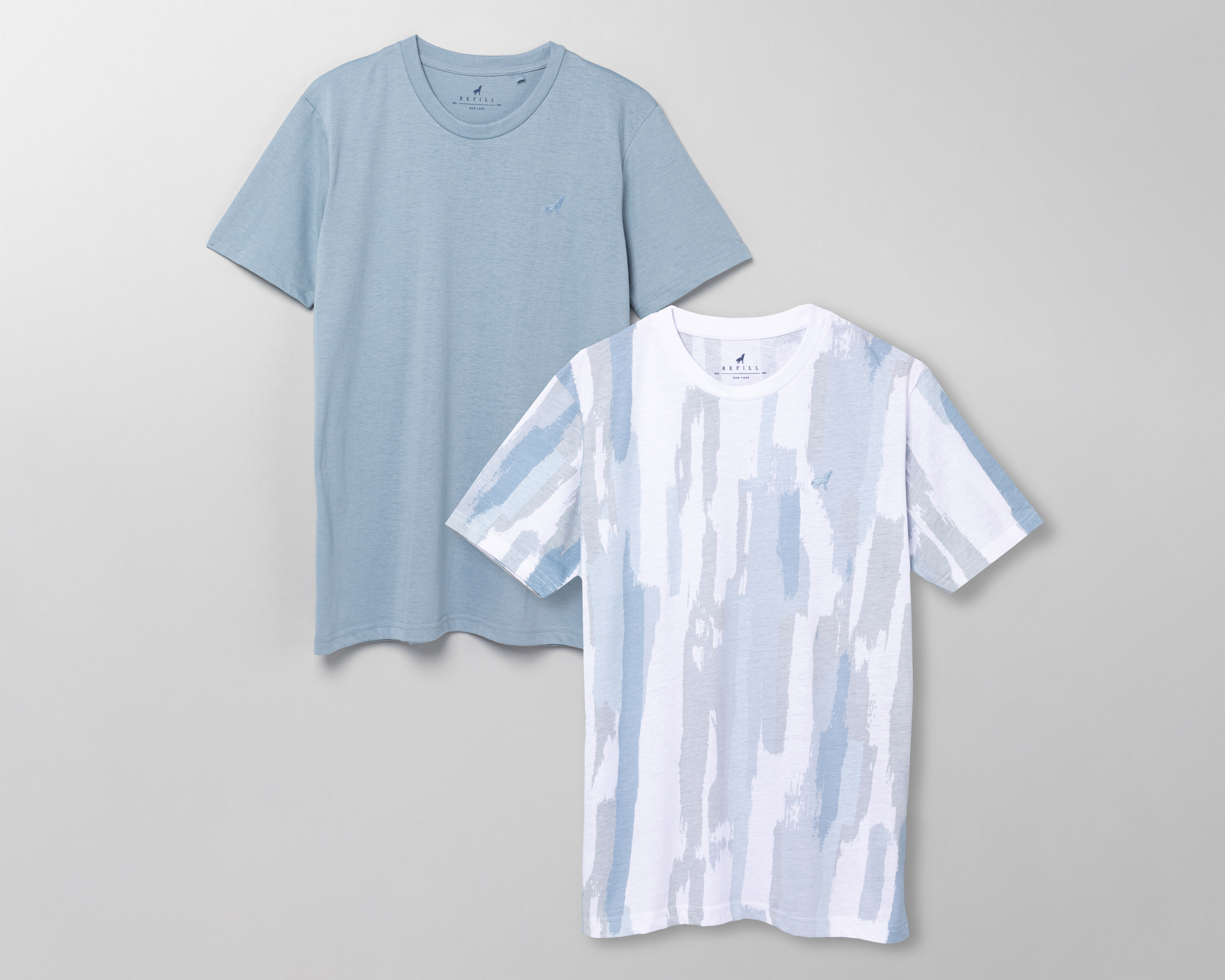 Playera Refill Cuello Redondo 2 Piezas