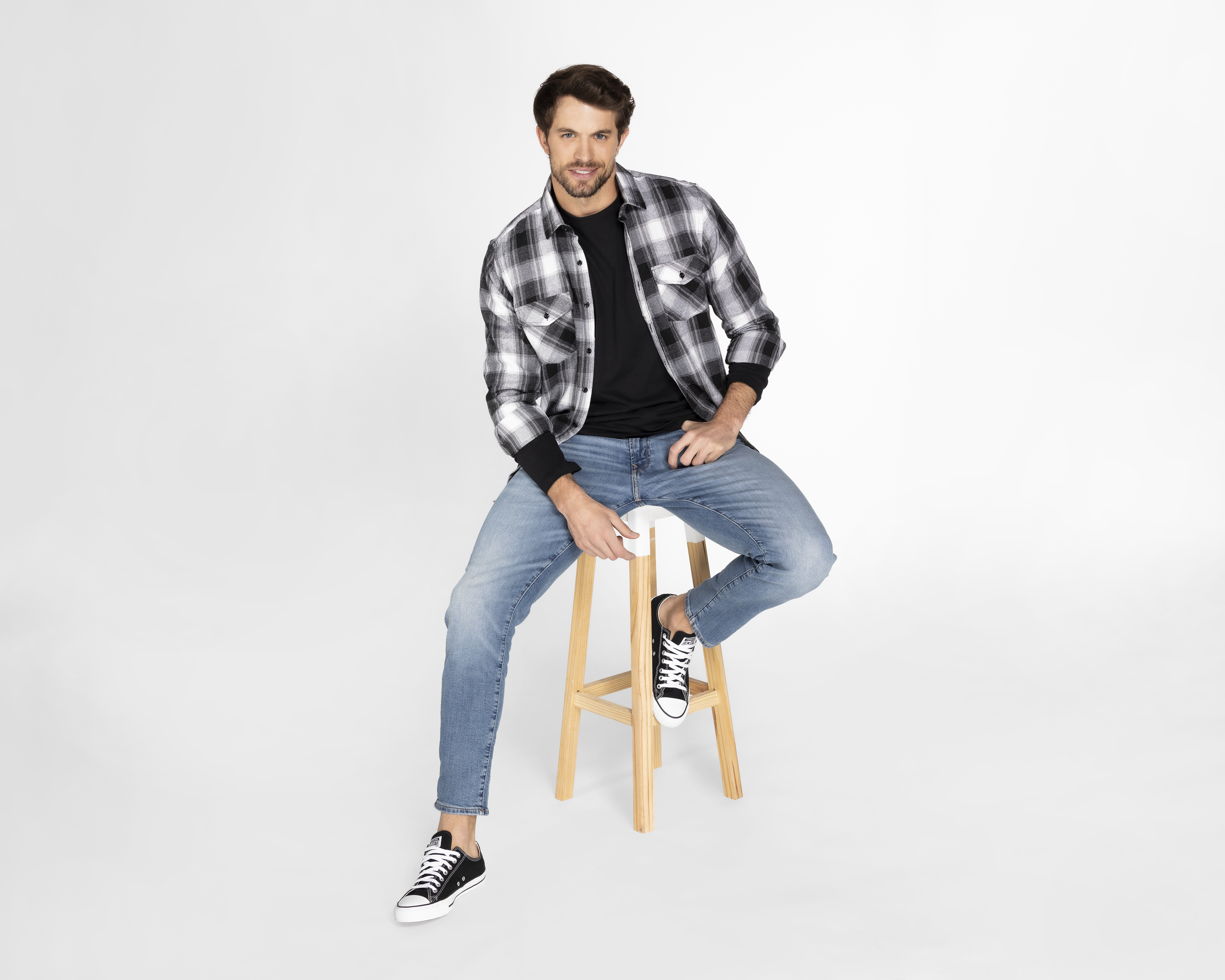 Foto 3 pulgar | Foto 2 | Playera Refill Cuello Redondo