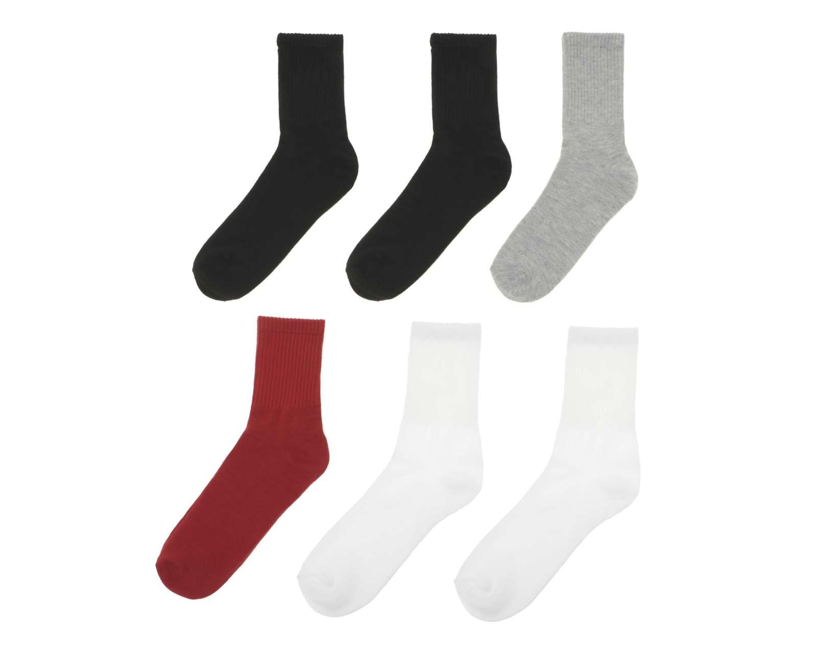 Calcetas Deportivas Lucky Star para Hombre 6 Pares