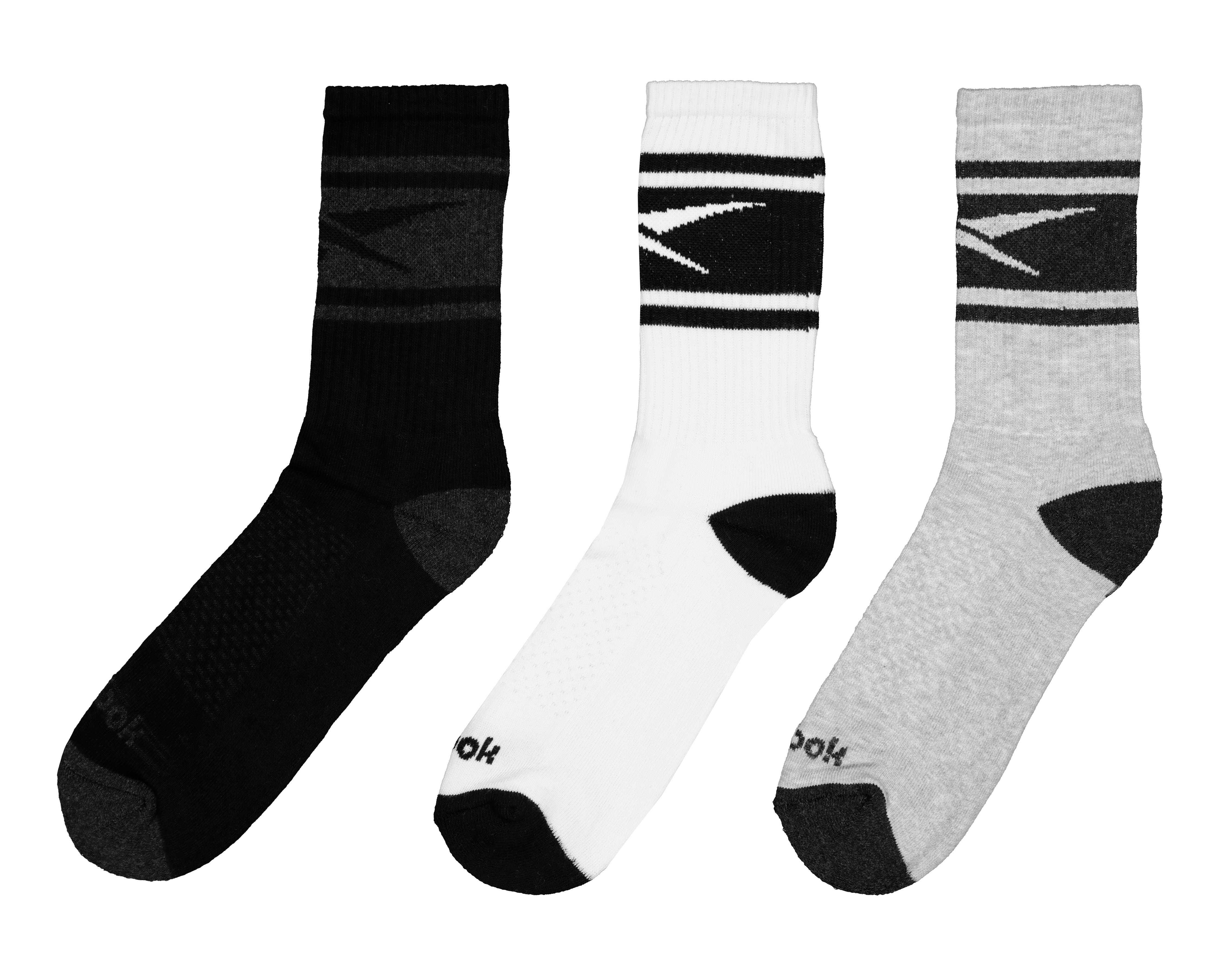 Calcetas Deportivas Largas Reebok para Hombre 3 Pares
