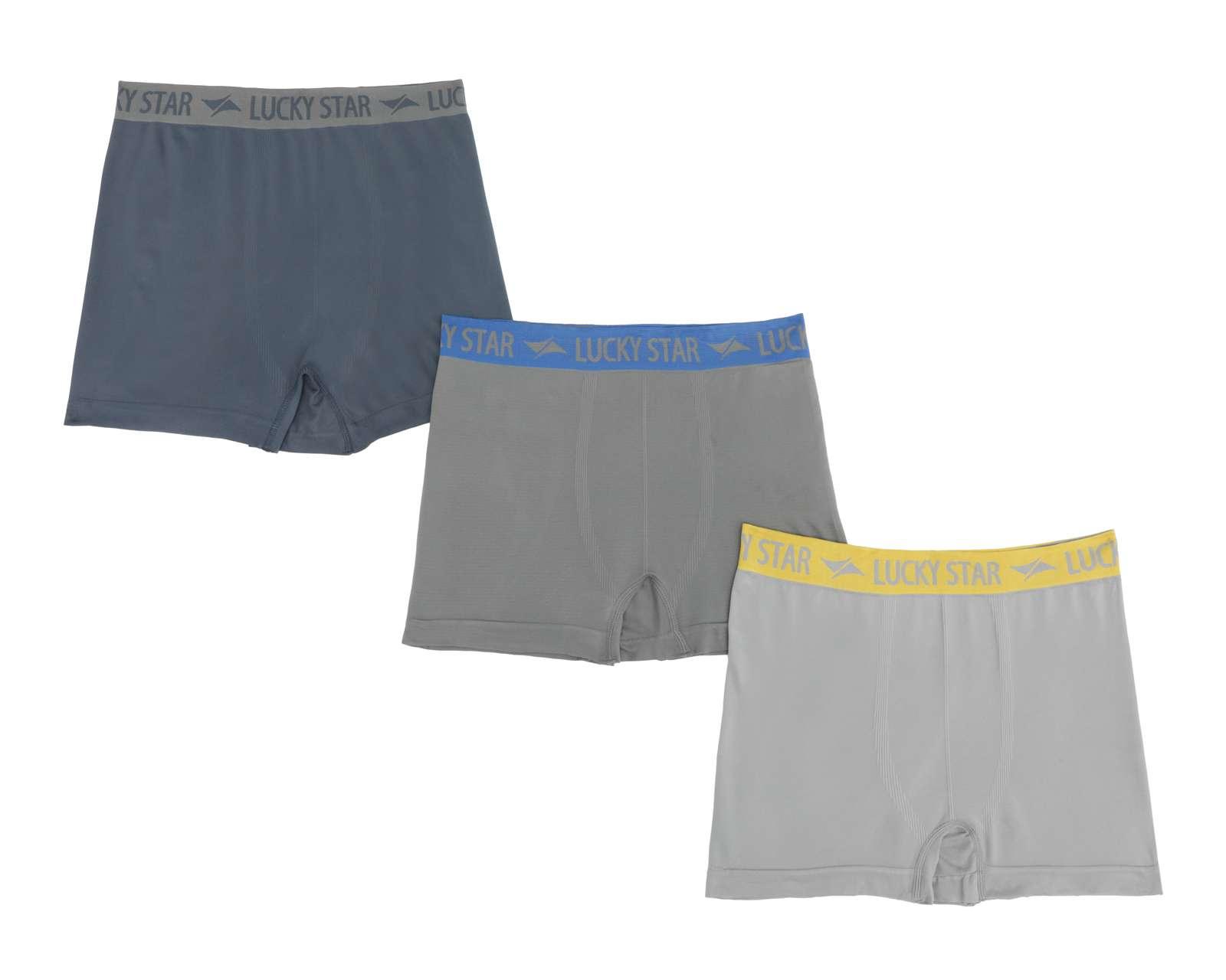 Foto 2 pulgar | Foto 1 | Bóxer Corto Lucky Star 3 Piezas
