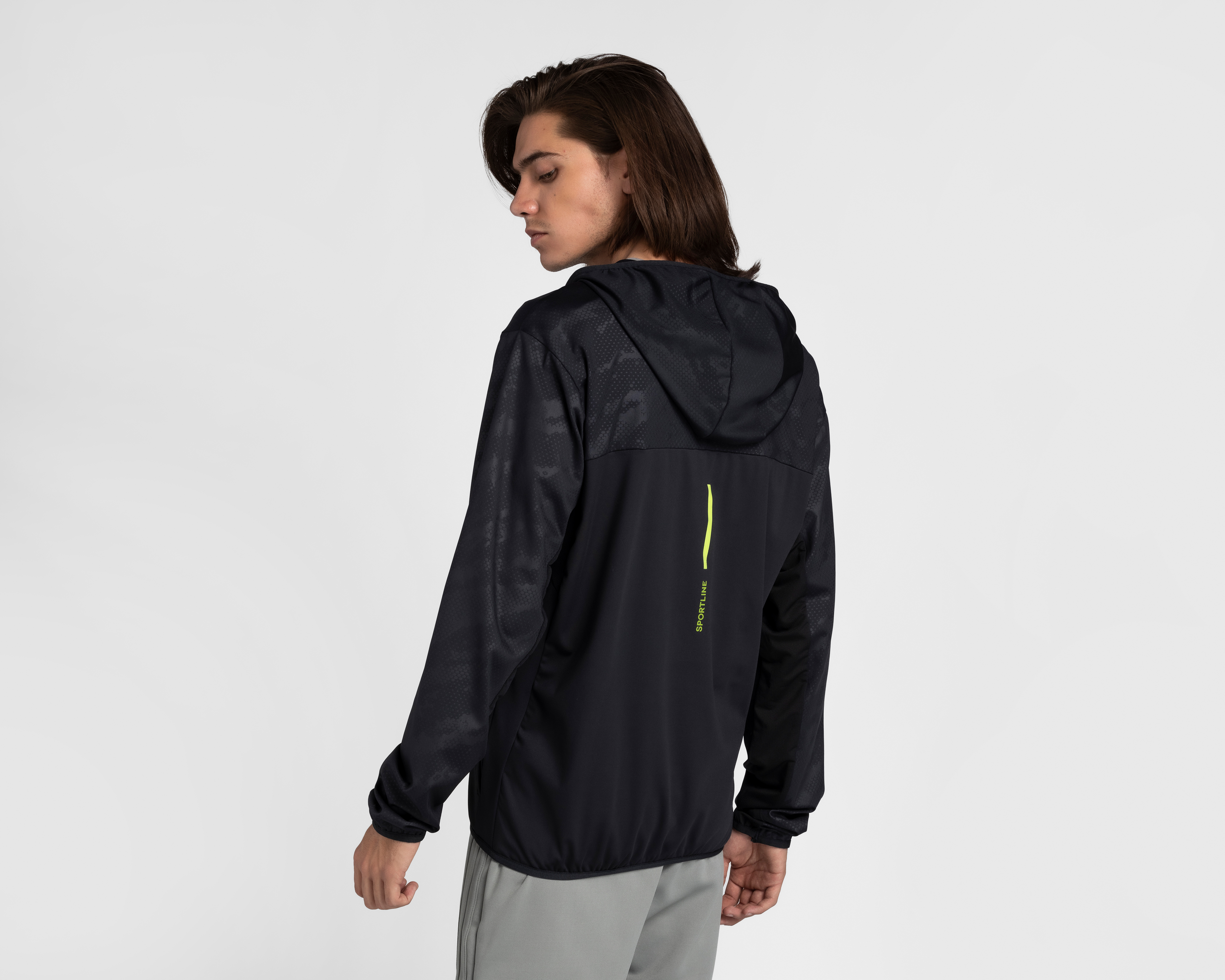 Foto 3 | Foto 3 | Sudadera Sportline con Capucha