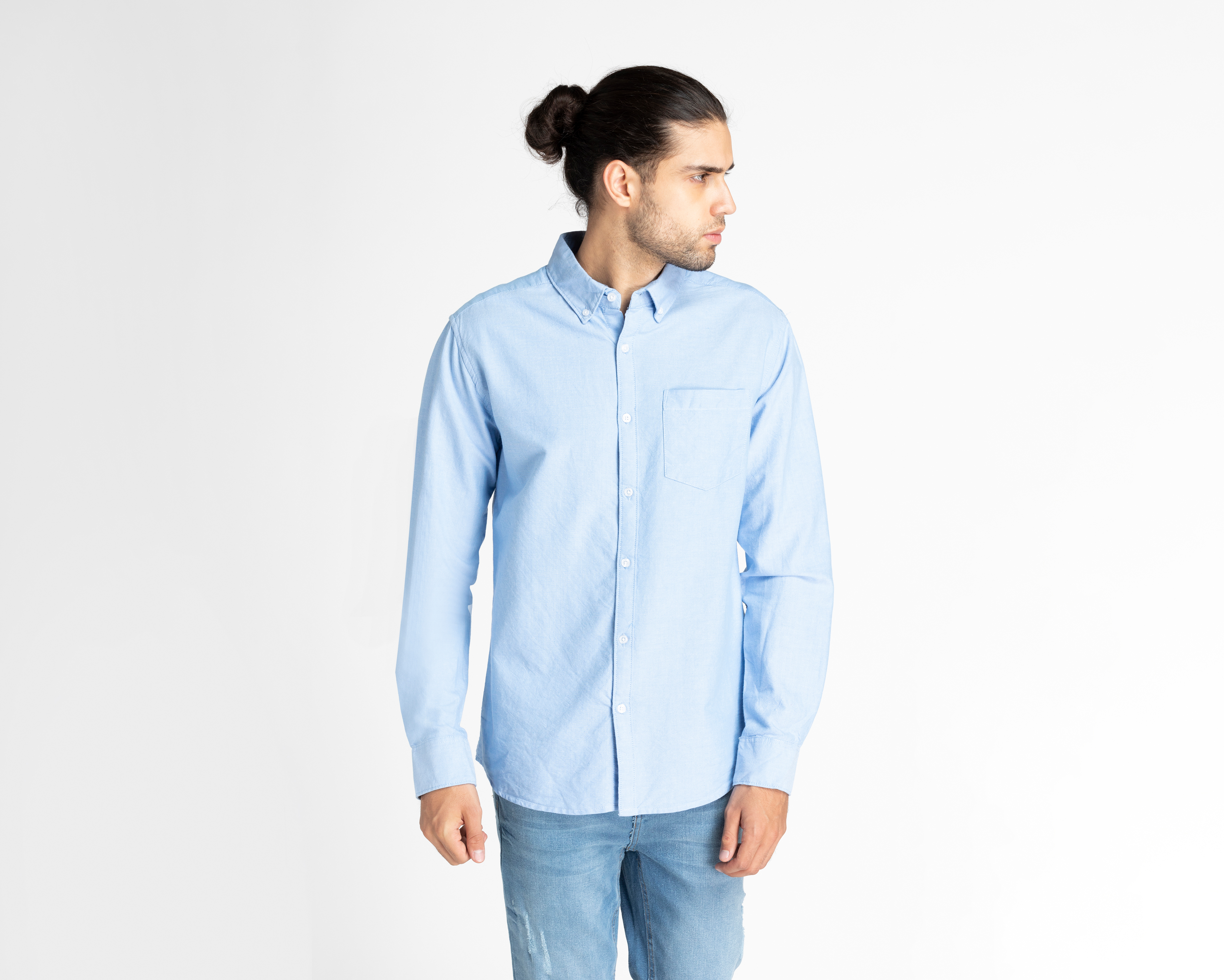 Camisa Casual Refill con Mangas Largas