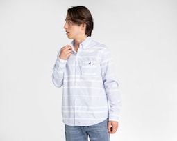 Camisa de Moda Refill Regular Fit a Rayas