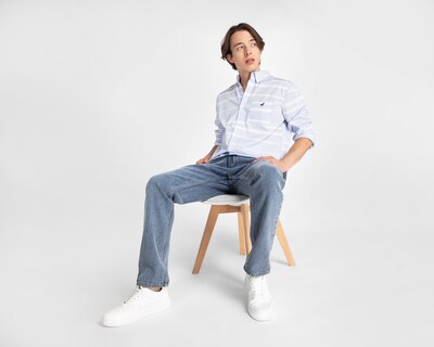 Foto 2 | Foto 2 | Camisa de Moda Refill Regular Fit a Rayas