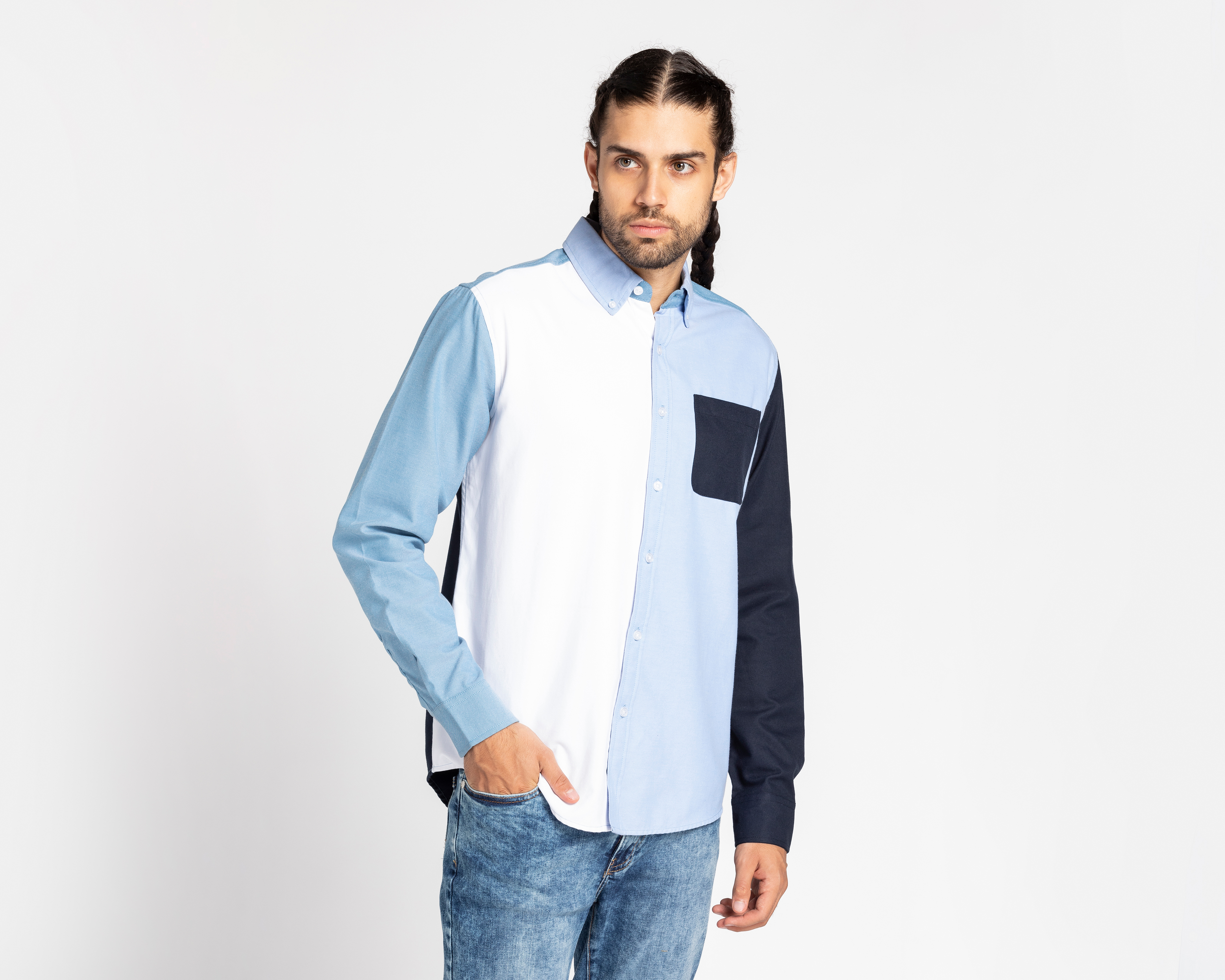 Foto 1 | Foto 1 | Camisa de Moda Refill Regular Fit Manga Larga