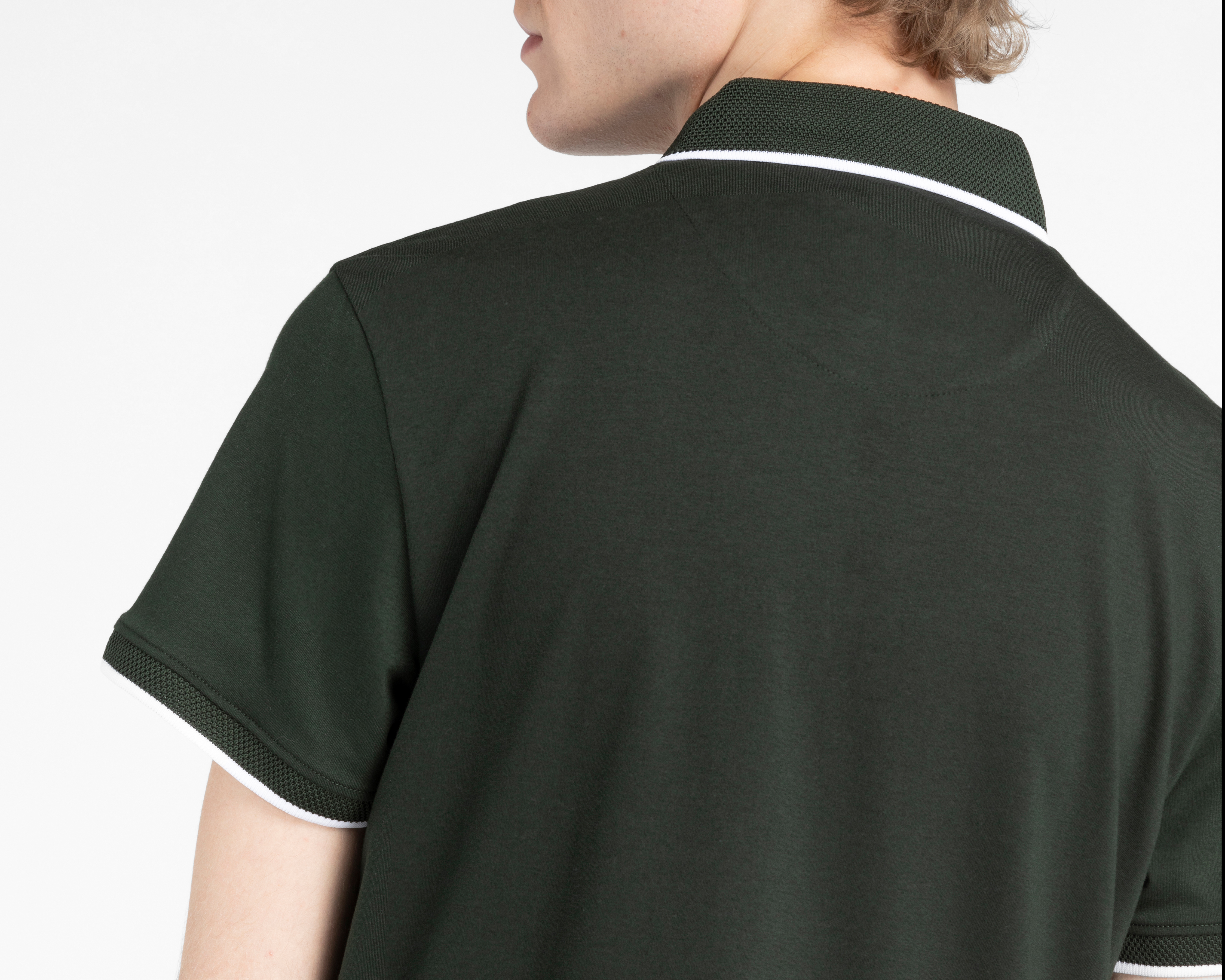 Foto 6 pulgar | Foto 5 | Playera Polo Refill Verde para Hombre