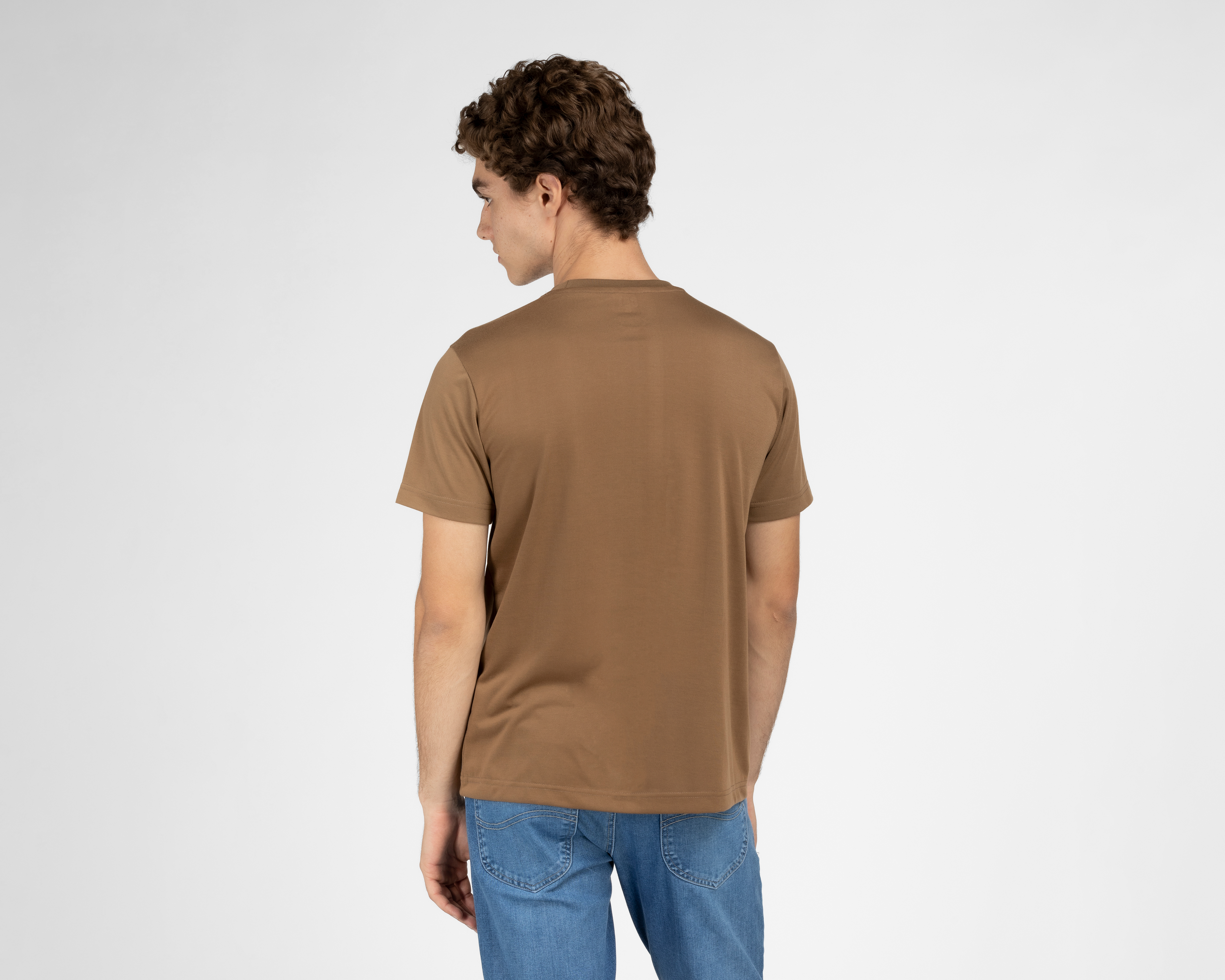 Foto 3 pulgar | Foto 2 | Playera CAT Cuello Redondo