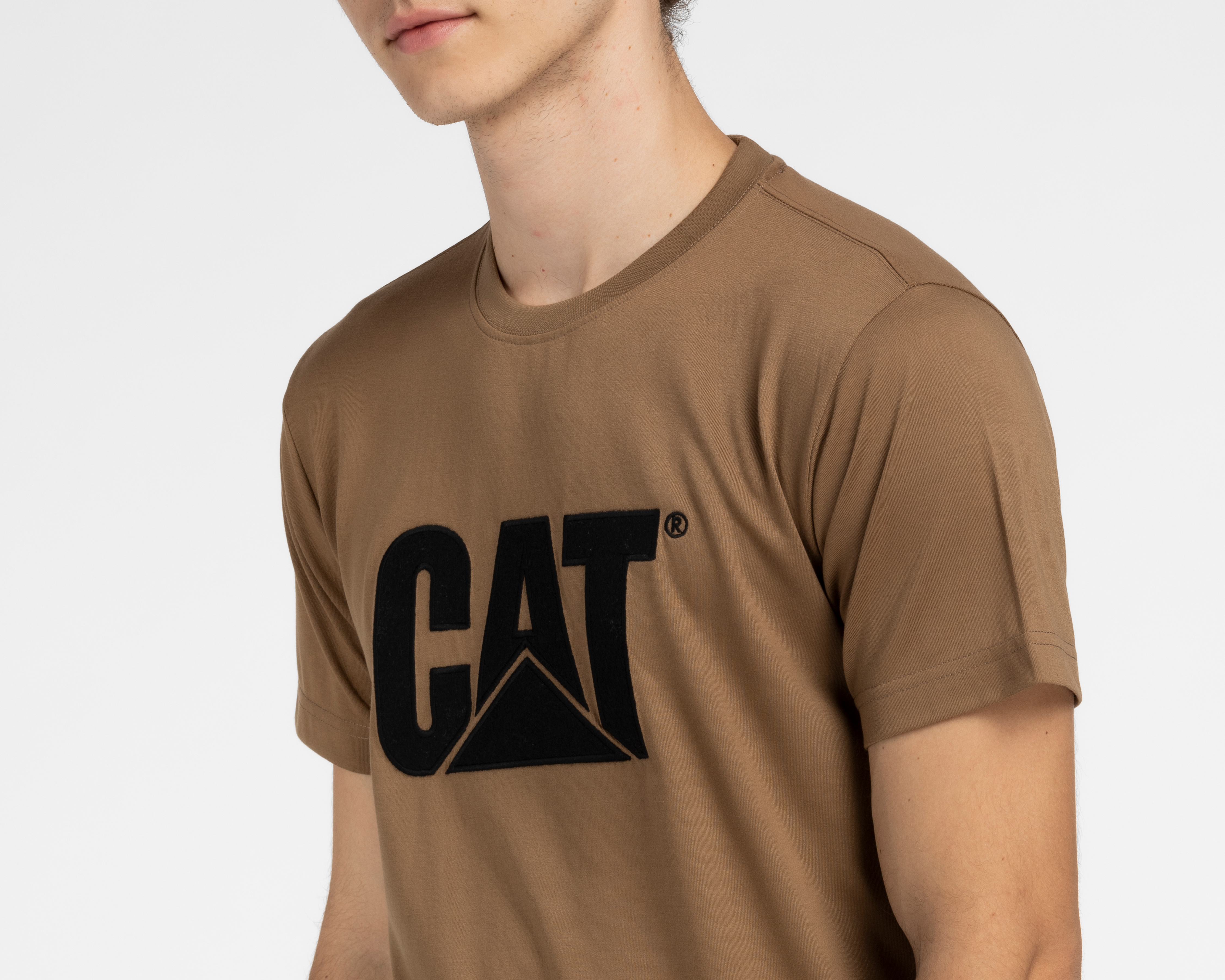 Foto 4 pulgar | Foto 3 | Playera CAT Cuello Redondo